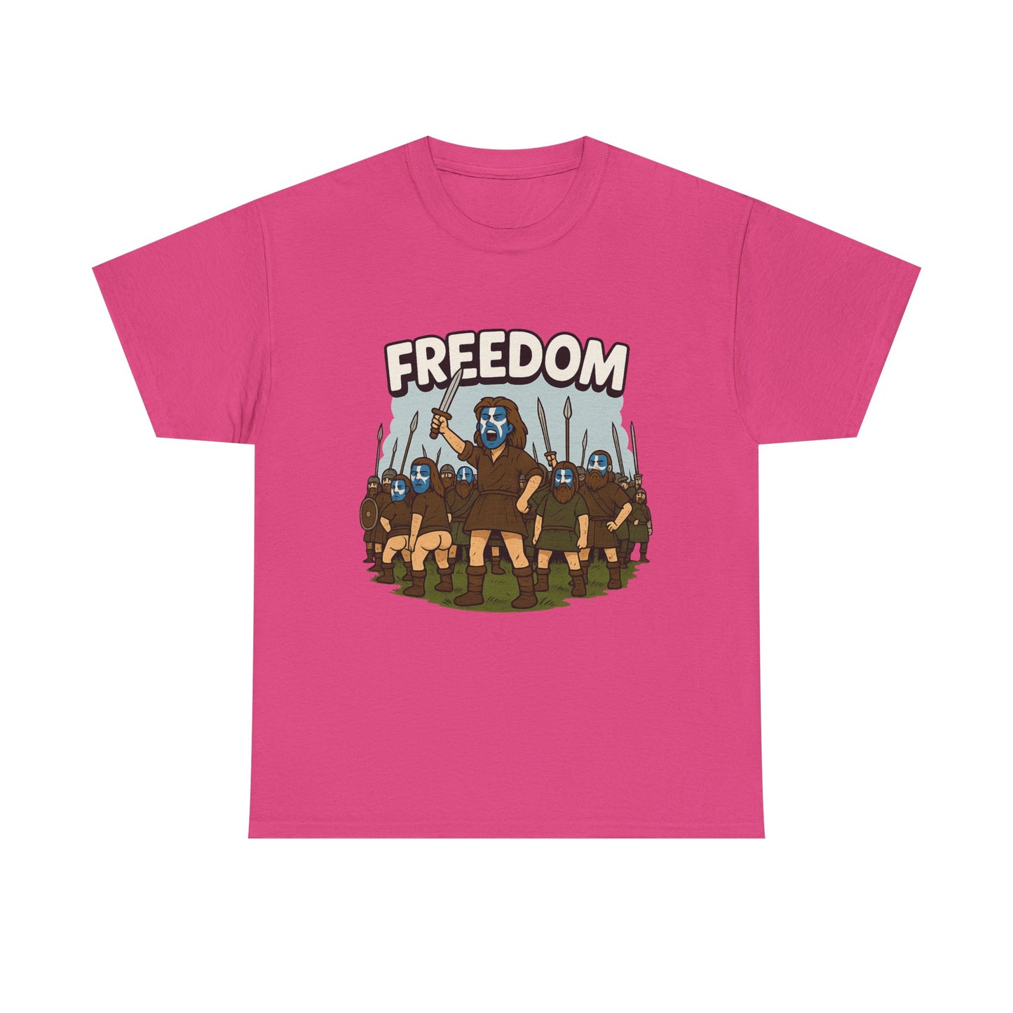 Scottish "Braveheart" slogan themed T-Shirt, Various colors & sizes available