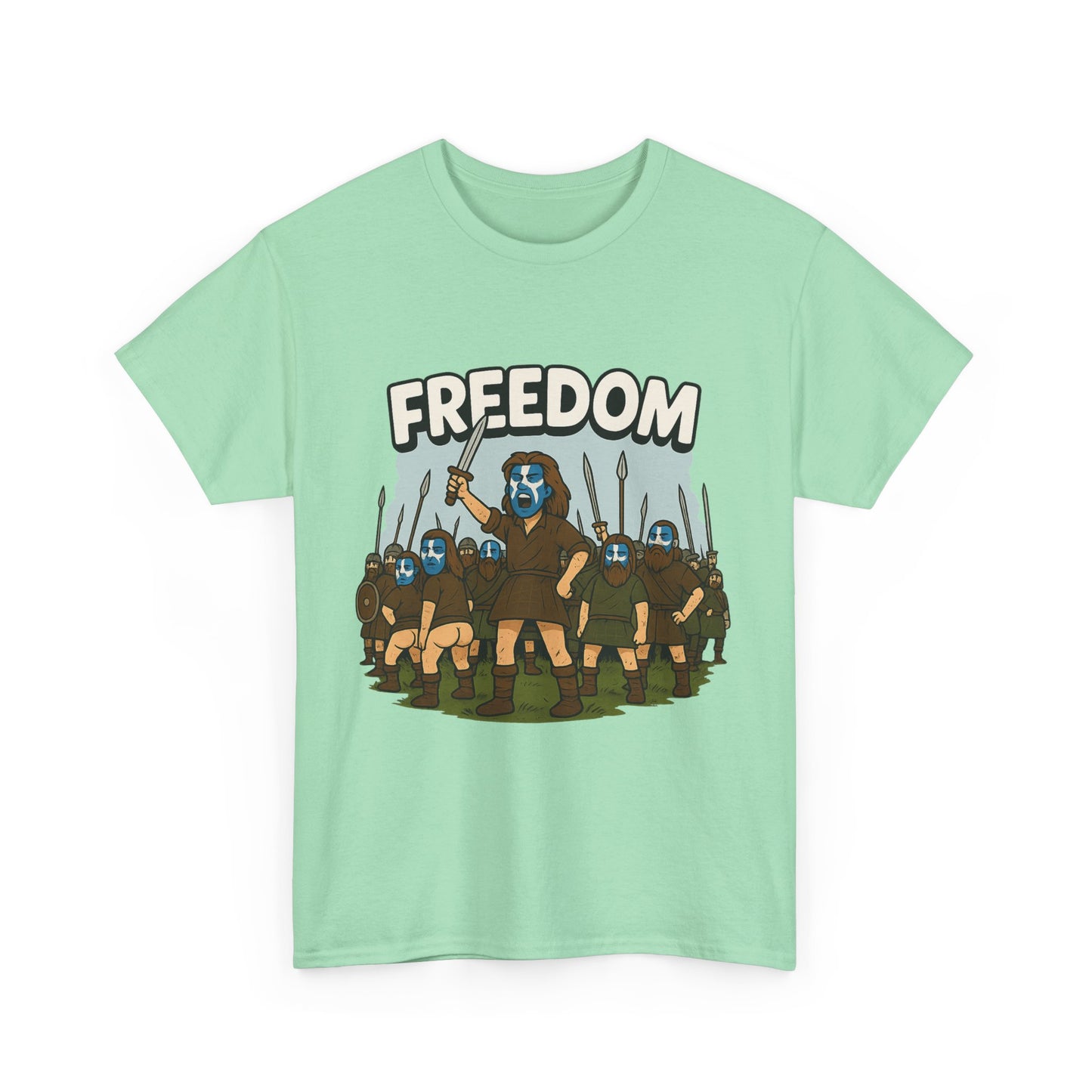 Scottish "Braveheart" slogan themed T-Shirt, Various colors & sizes available