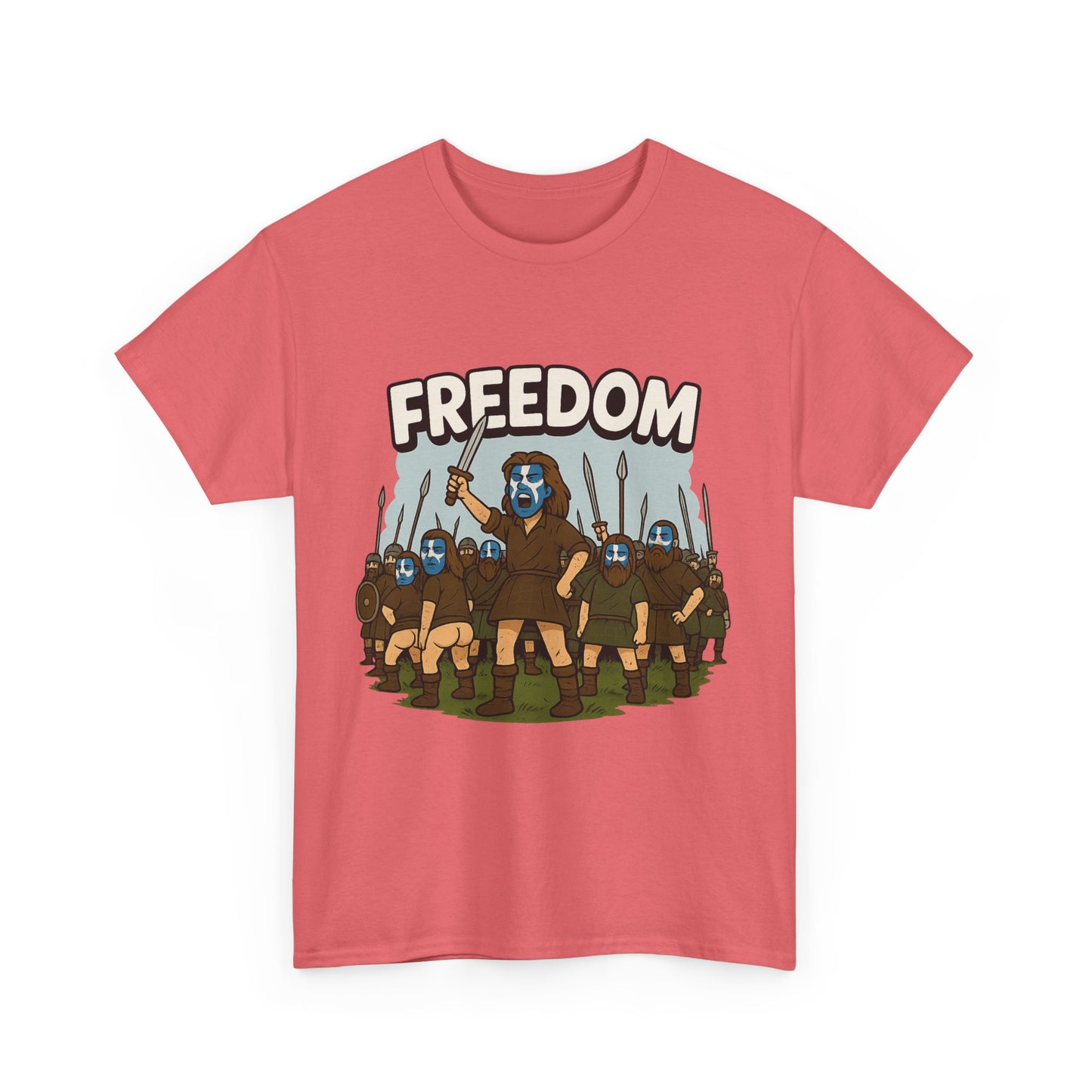 Scottish "Braveheart" slogan themed T-Shirt, Various colors & sizes available
