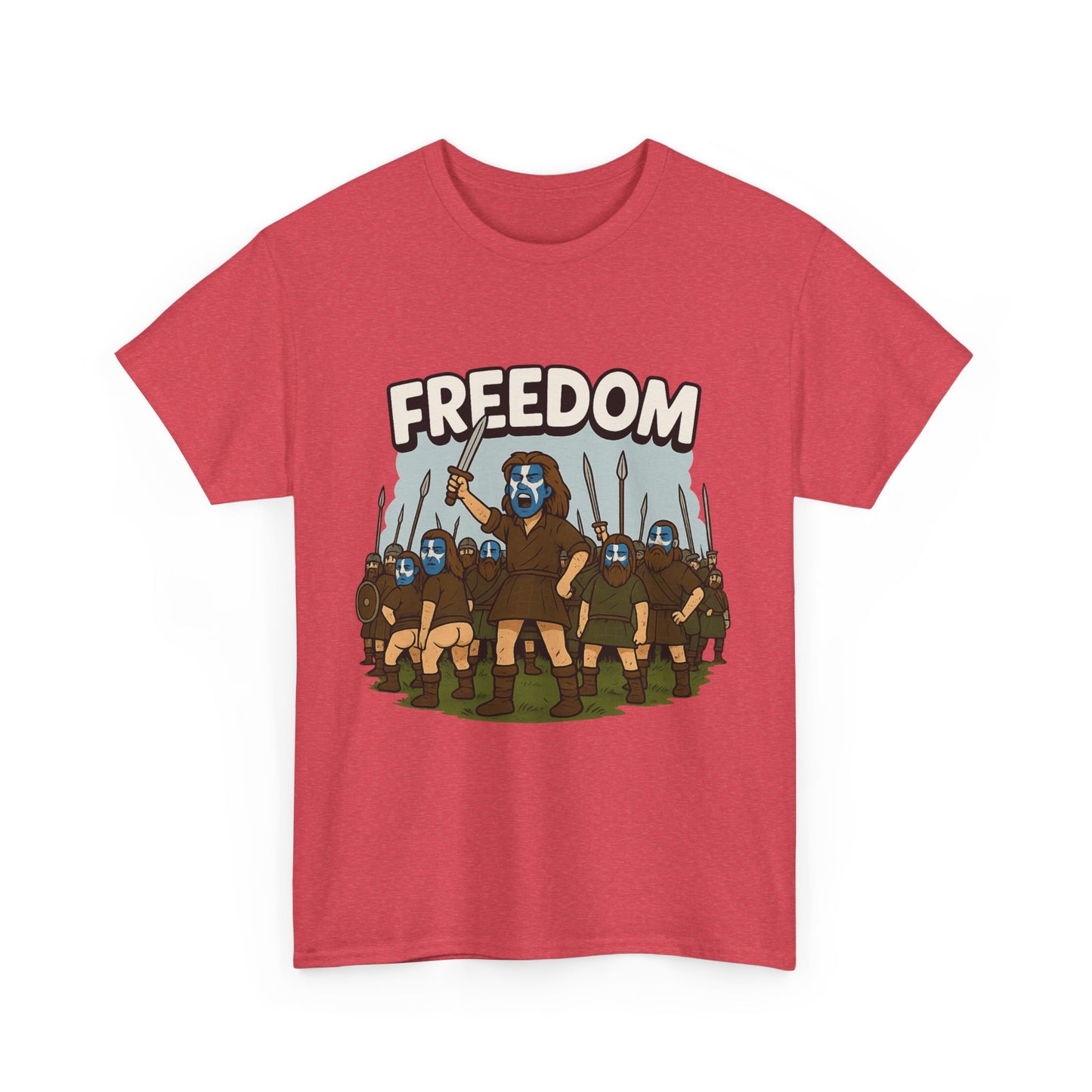 Scottish "Braveheart" slogan themed T-Shirt, Various colors & sizes available