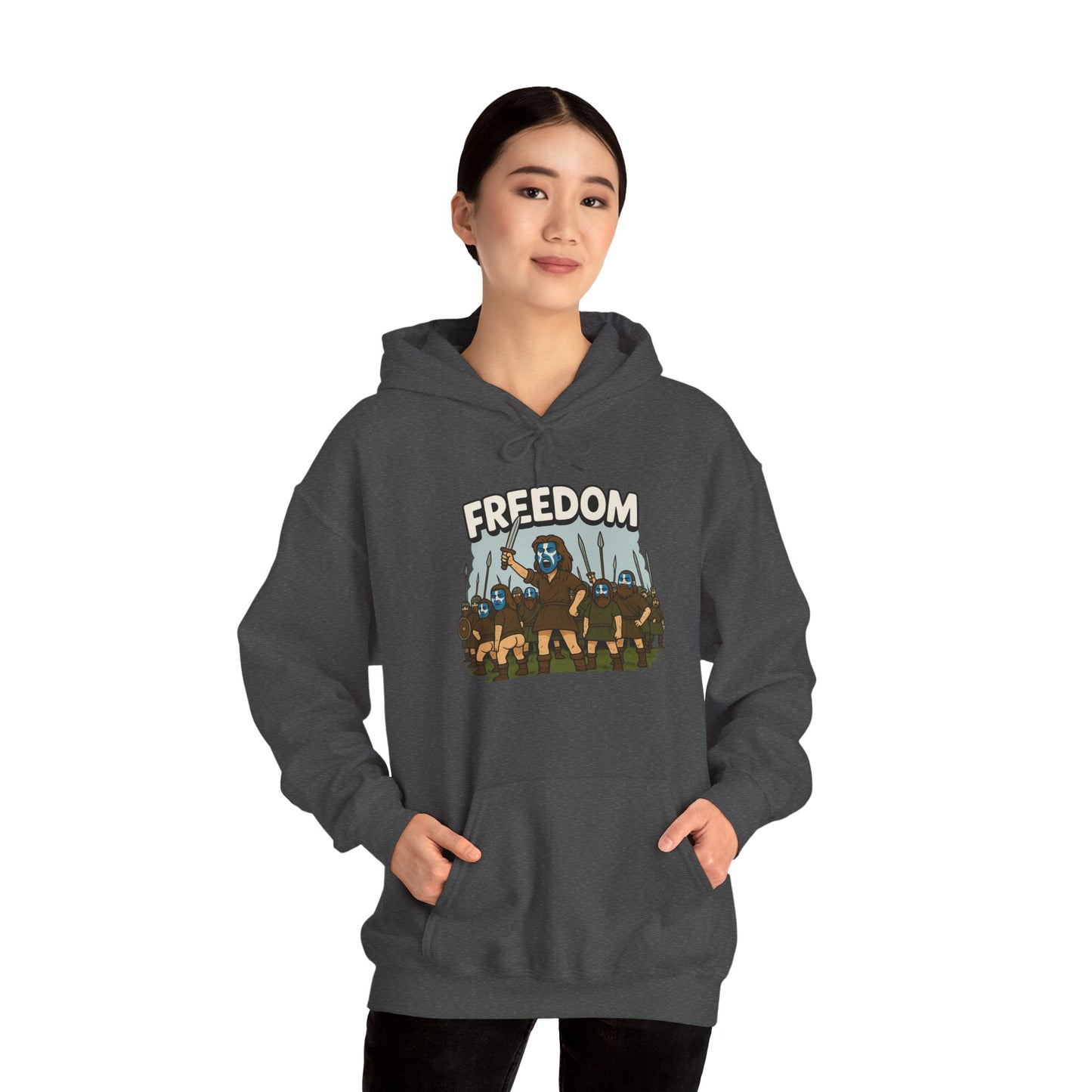 "Braveheart" Scottish slogan Hoodie, Various colors & sizes available