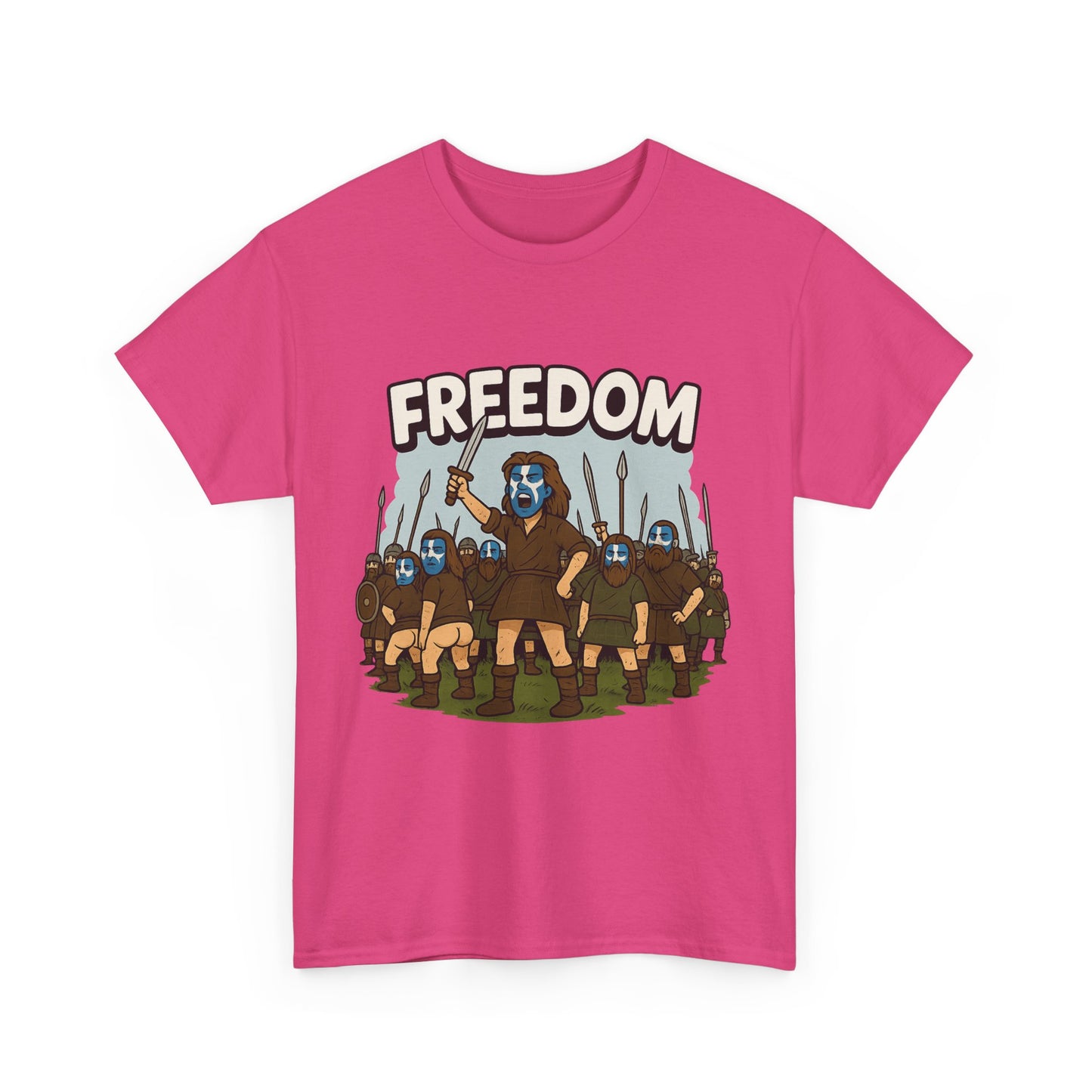 Scottish "Braveheart" slogan themed T-Shirt, Various colors & sizes available