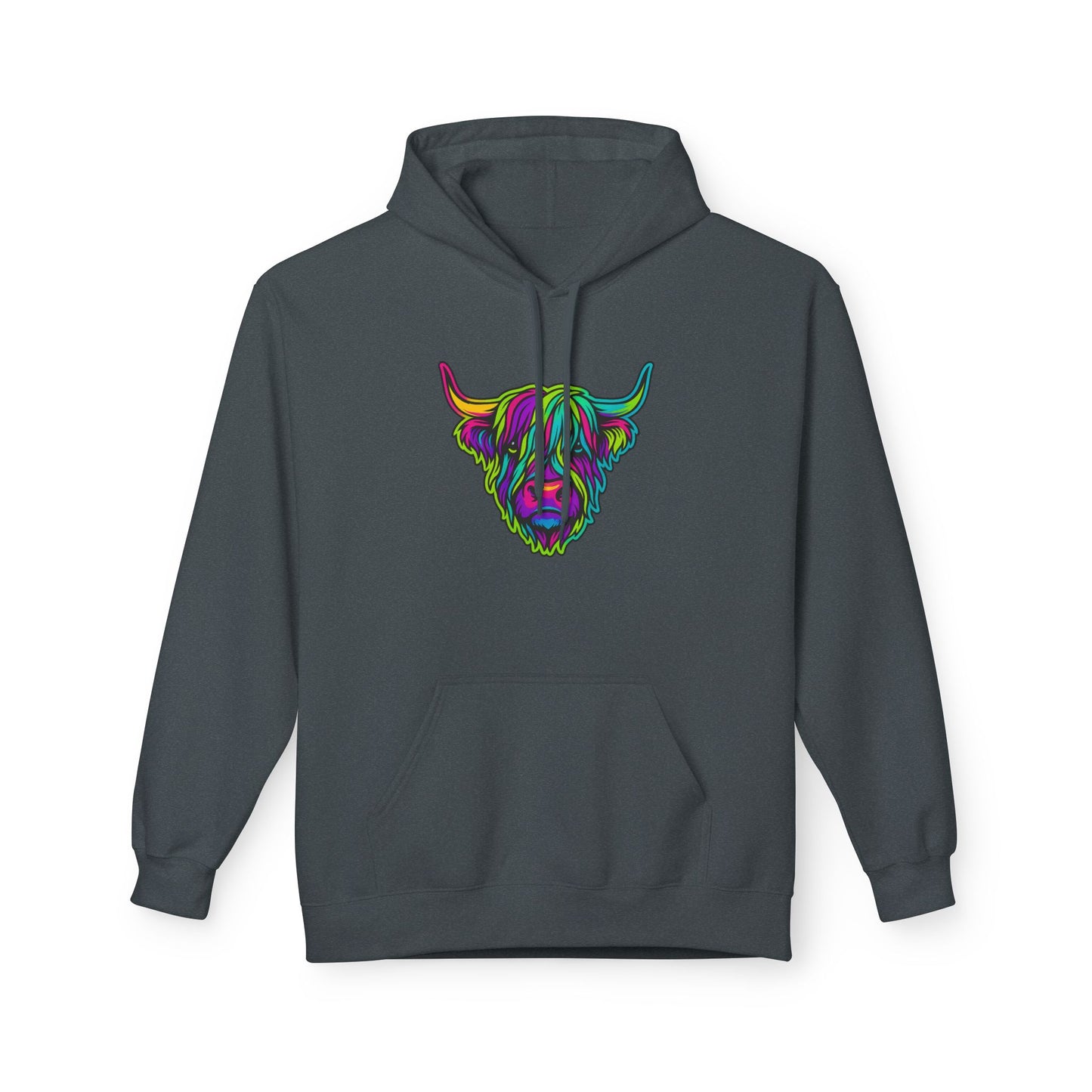 "The hairy coo" Hoodie, Various colors & sizes available