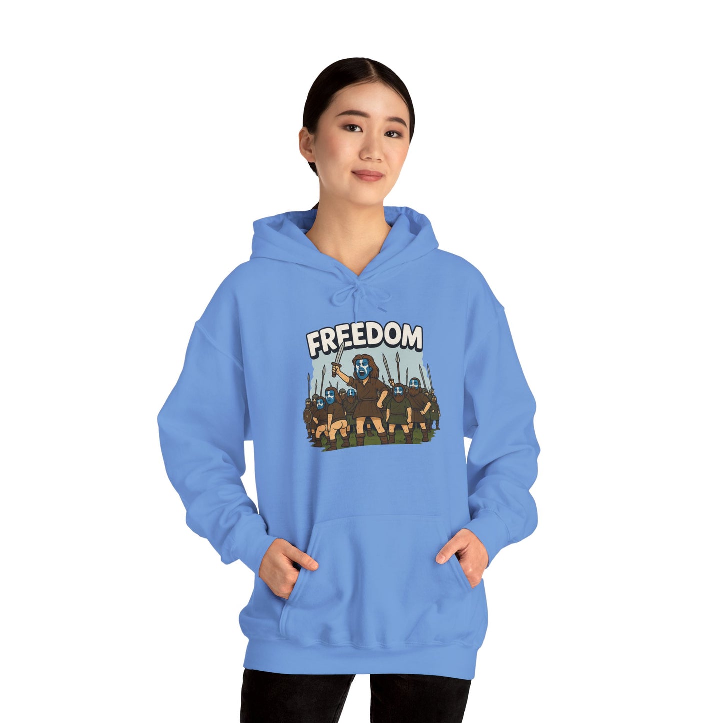 "Braveheart" Scottish slogan Hoodie, Various colors & sizes available