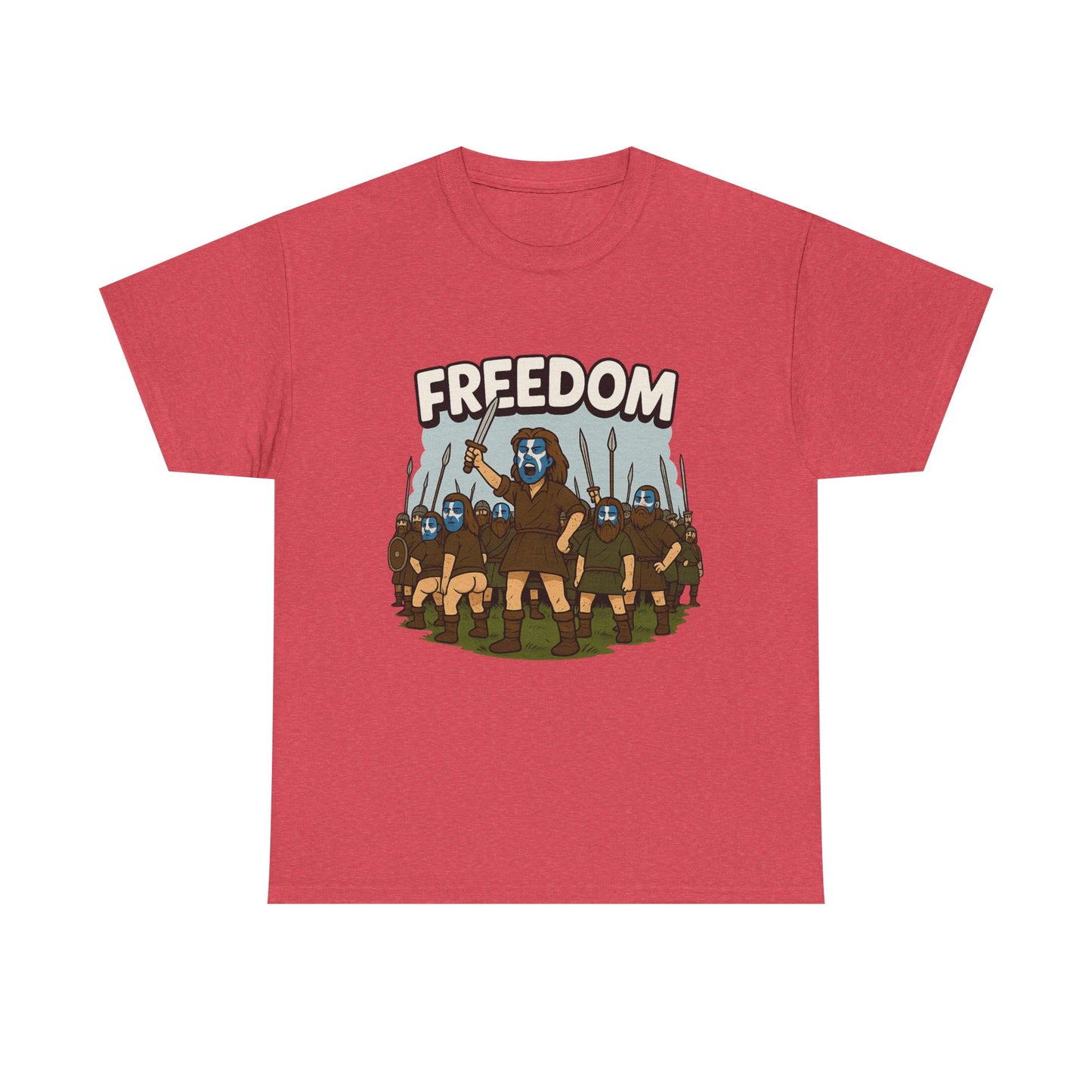 Scottish "Braveheart" slogan themed T-Shirt, Various colors & sizes available