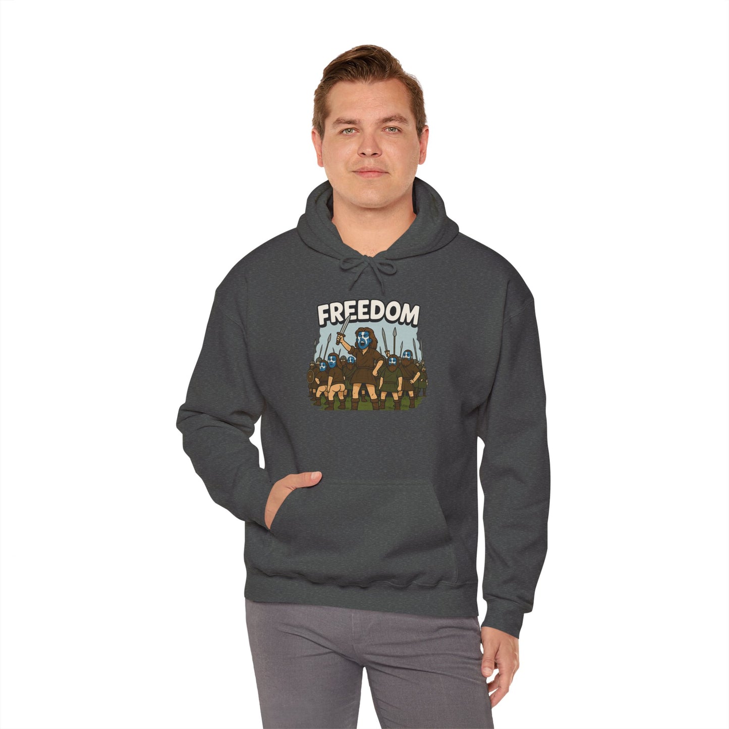 "Braveheart" Scottish slogan Hoodie, Various colors & sizes available