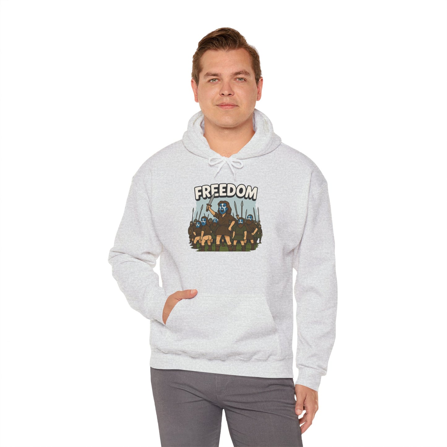 "Braveheart" Scottish slogan Hoodie, Various colors & sizes available