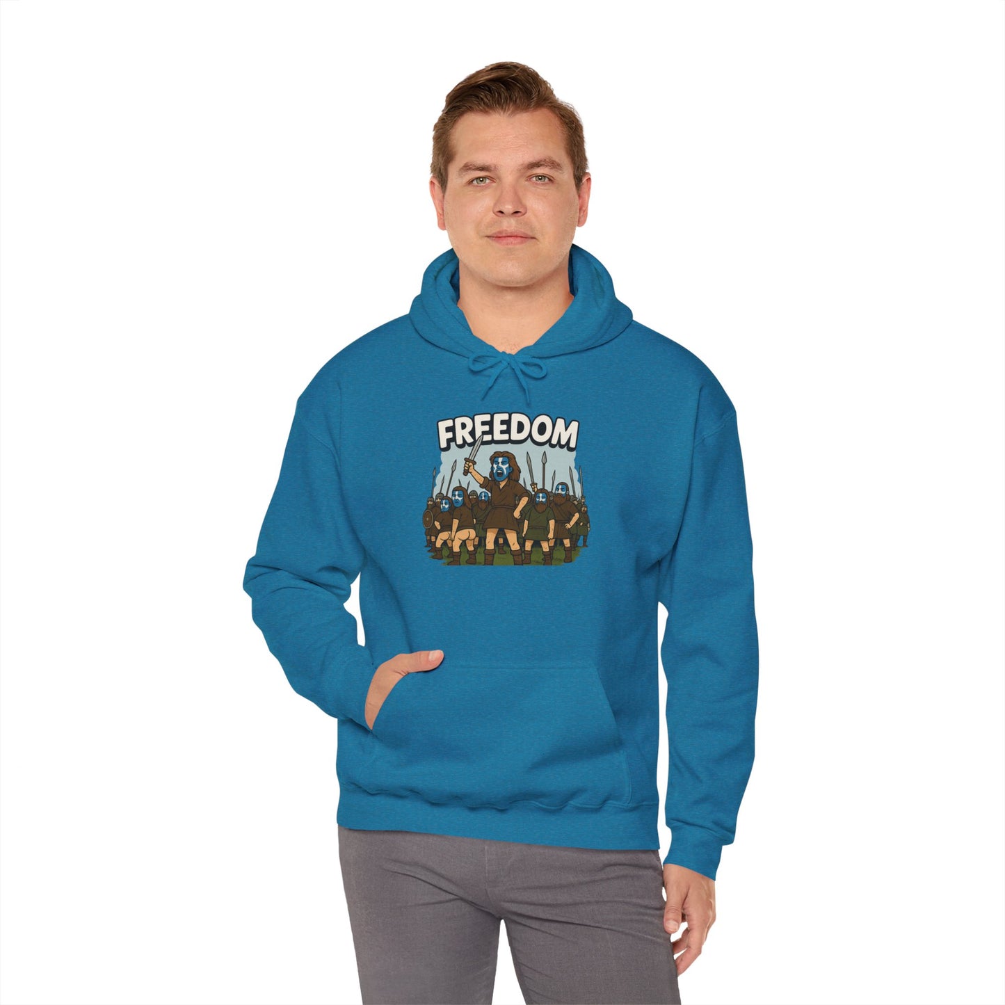 "Braveheart" Scottish slogan Hoodie, Various colors & sizes available