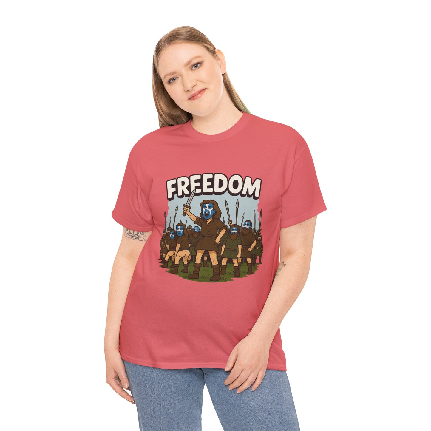 Scottish "Braveheart" slogan themed T-Shirt, Various colors & sizes available