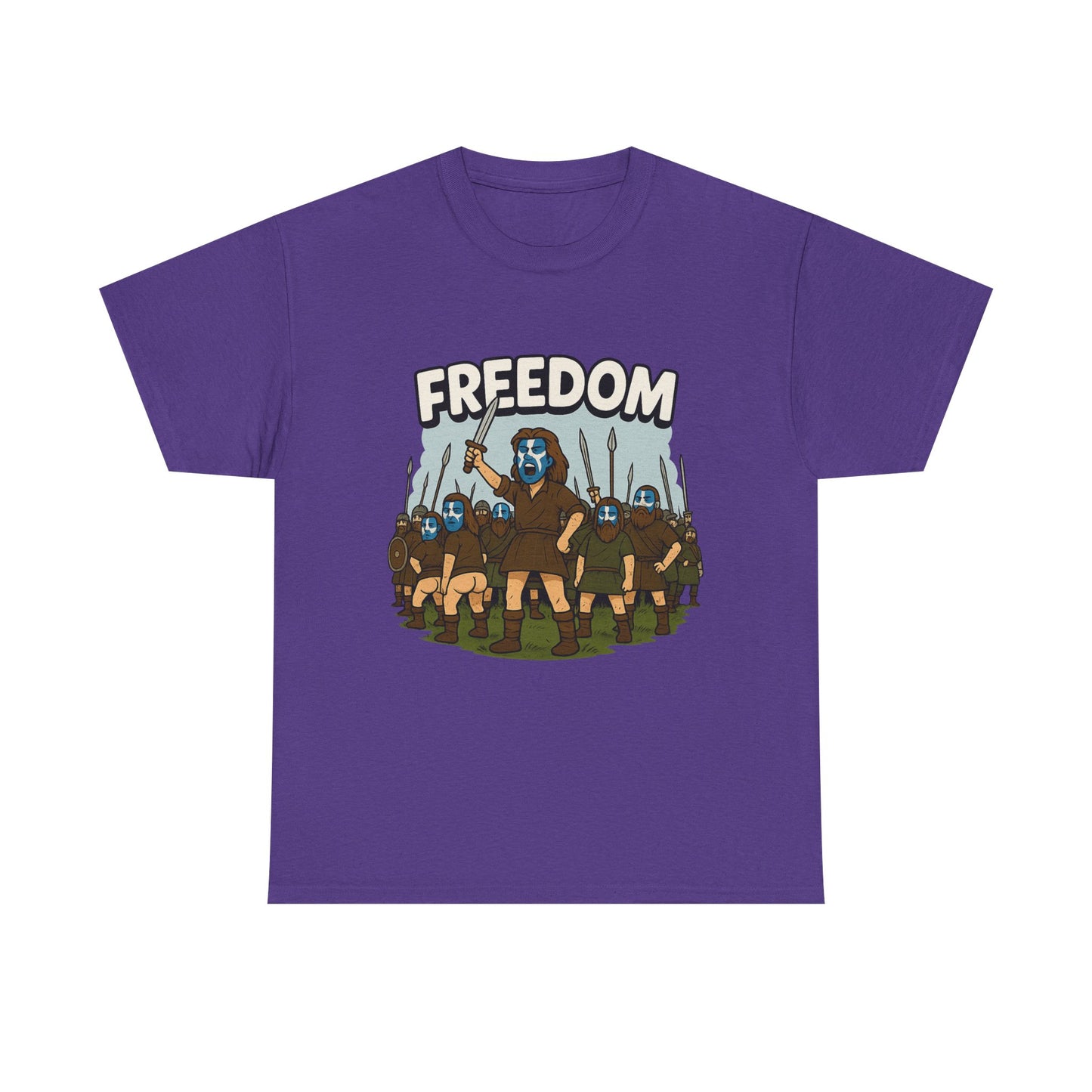 Scottish "Braveheart" slogan themed T-Shirt, Various colors & sizes available