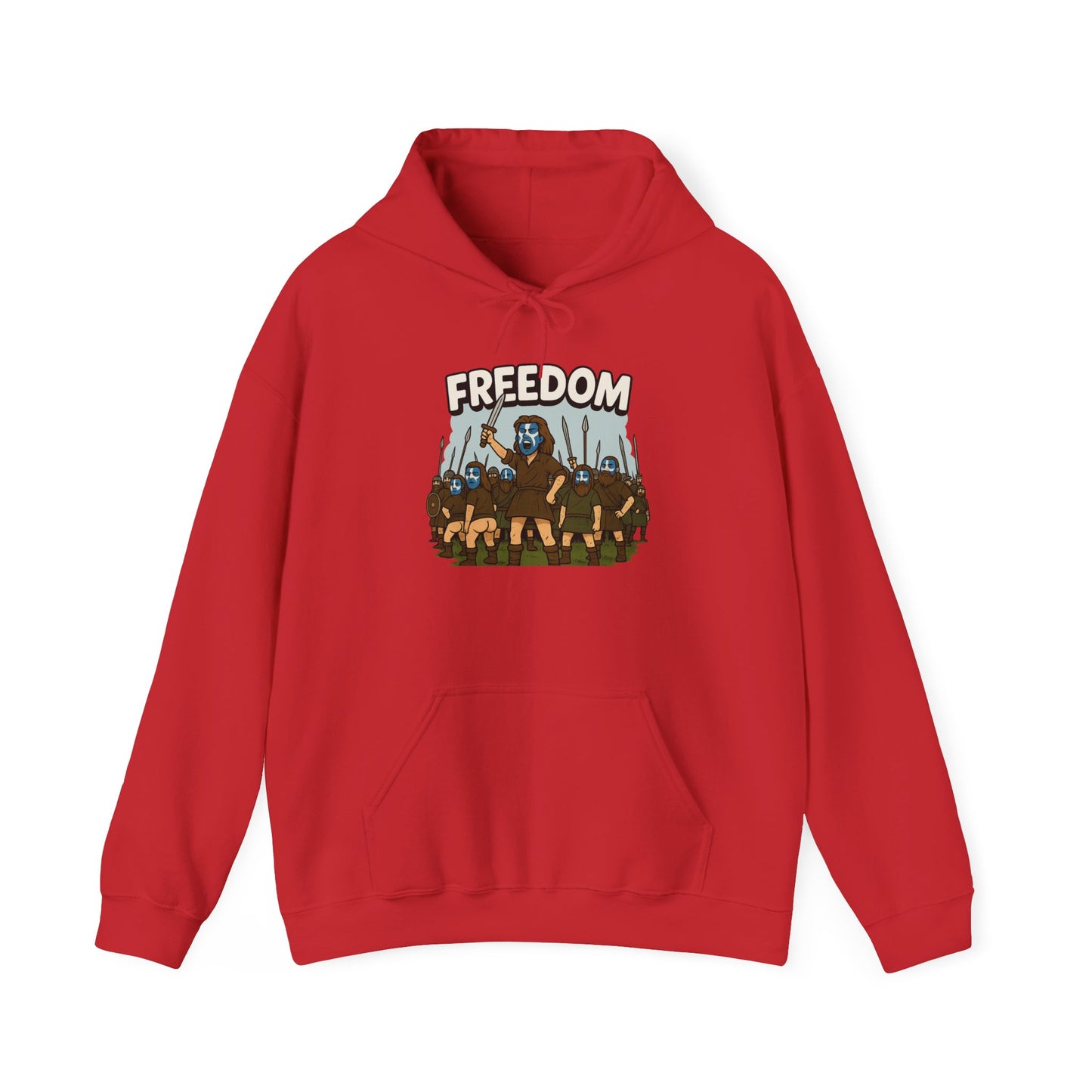 "Braveheart" Scottish slogan Hoodie, Various colors & sizes available