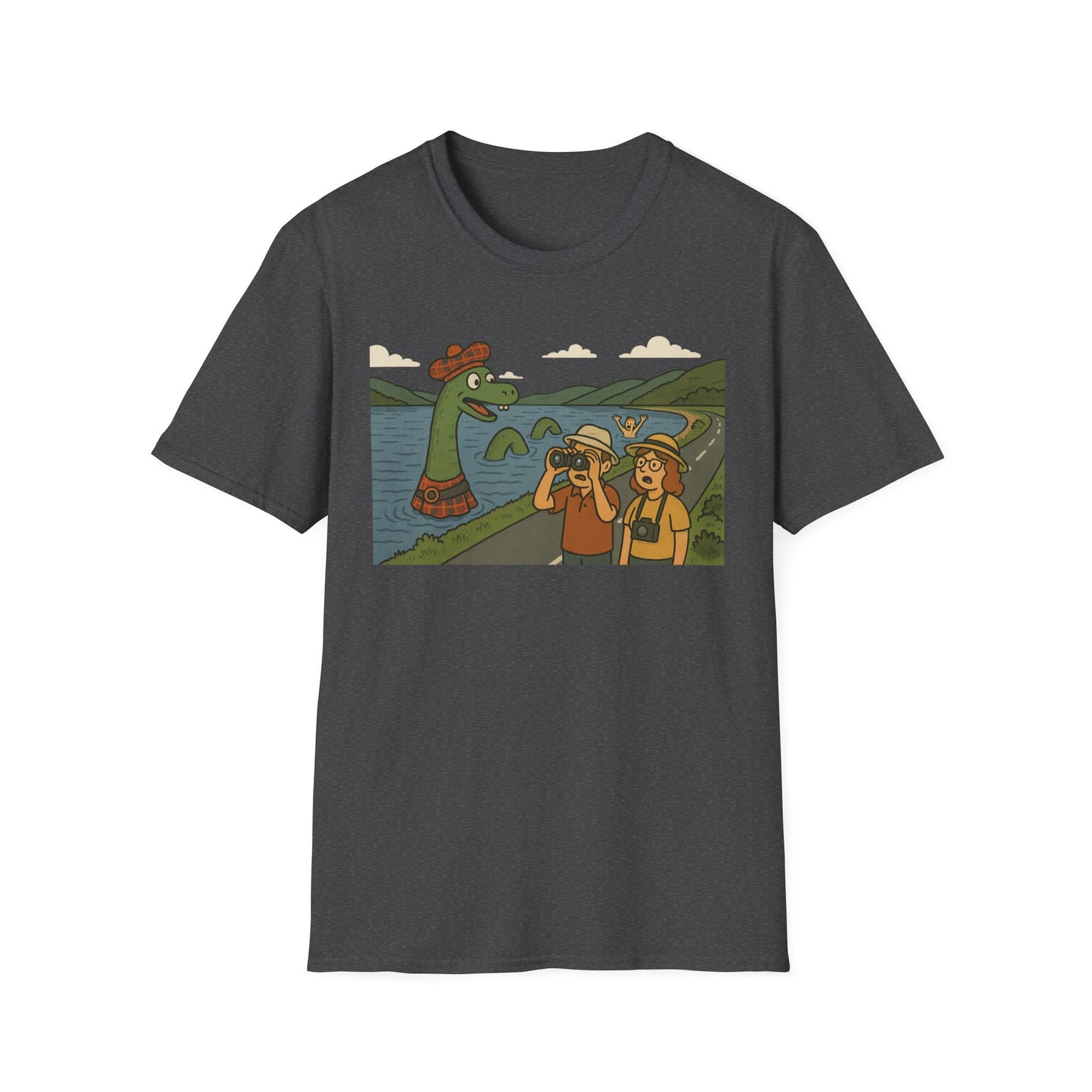 Scottish Heritage "Loch Ness Monster" T-Shirt, Various Colors & sizes available