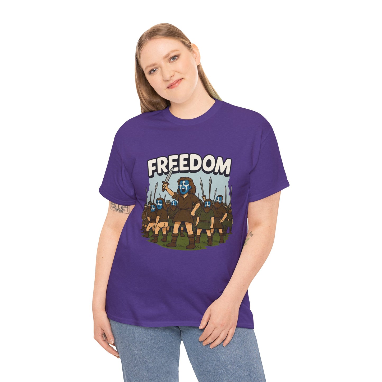 Scottish "Braveheart" slogan themed T-Shirt, Various colors & sizes available