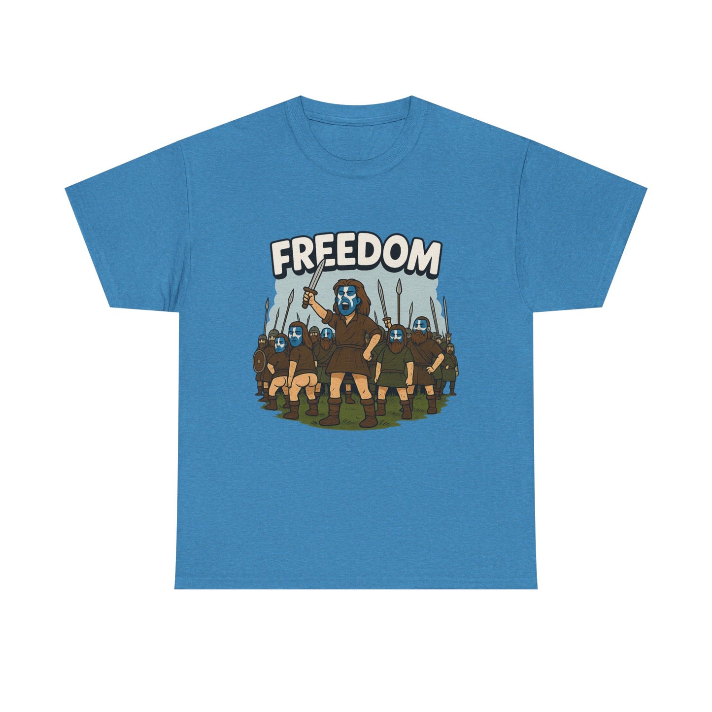 Scottish "Braveheart" slogan themed T-Shirt, Various colors & sizes available