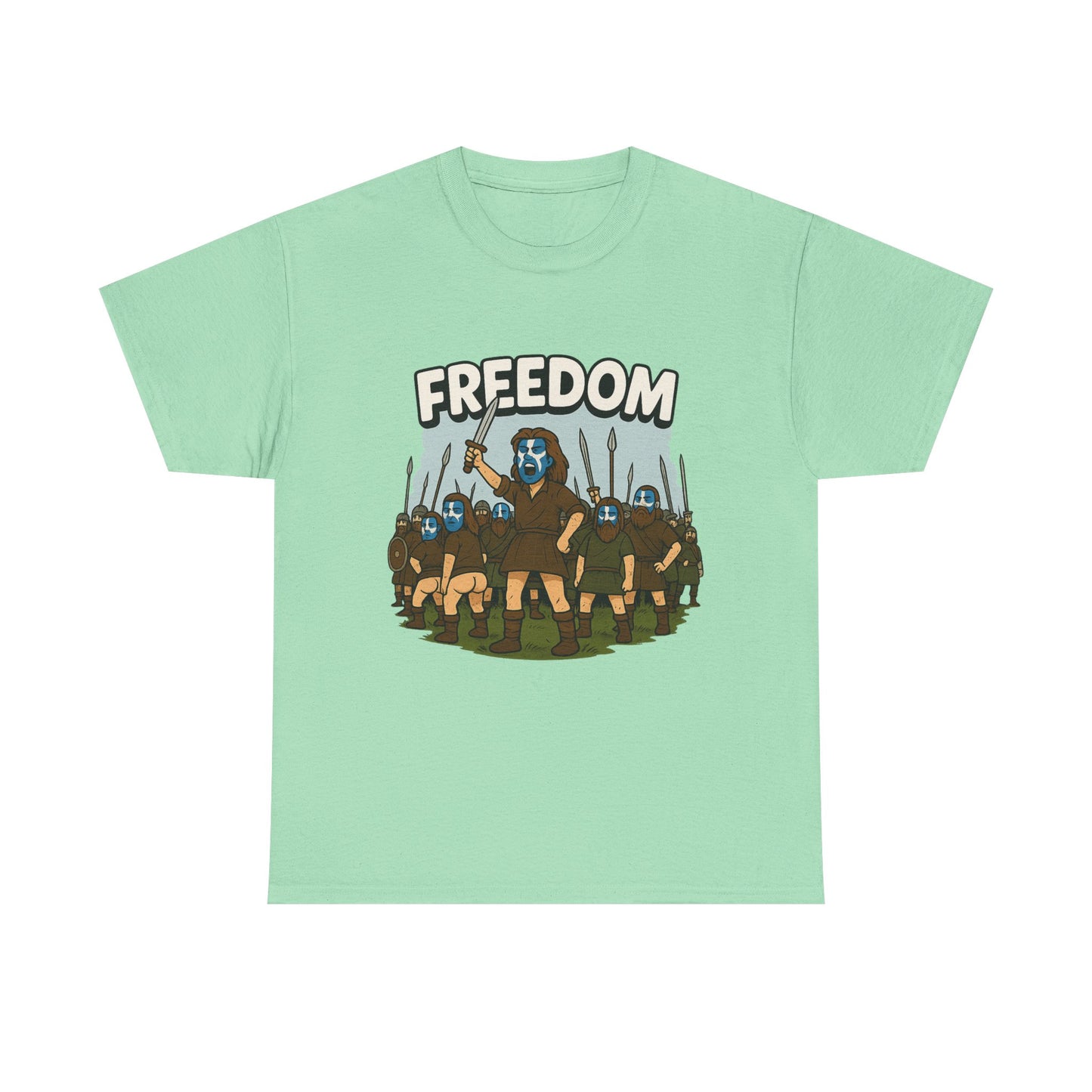 Scottish "Braveheart" slogan themed T-Shirt, Various colors & sizes available