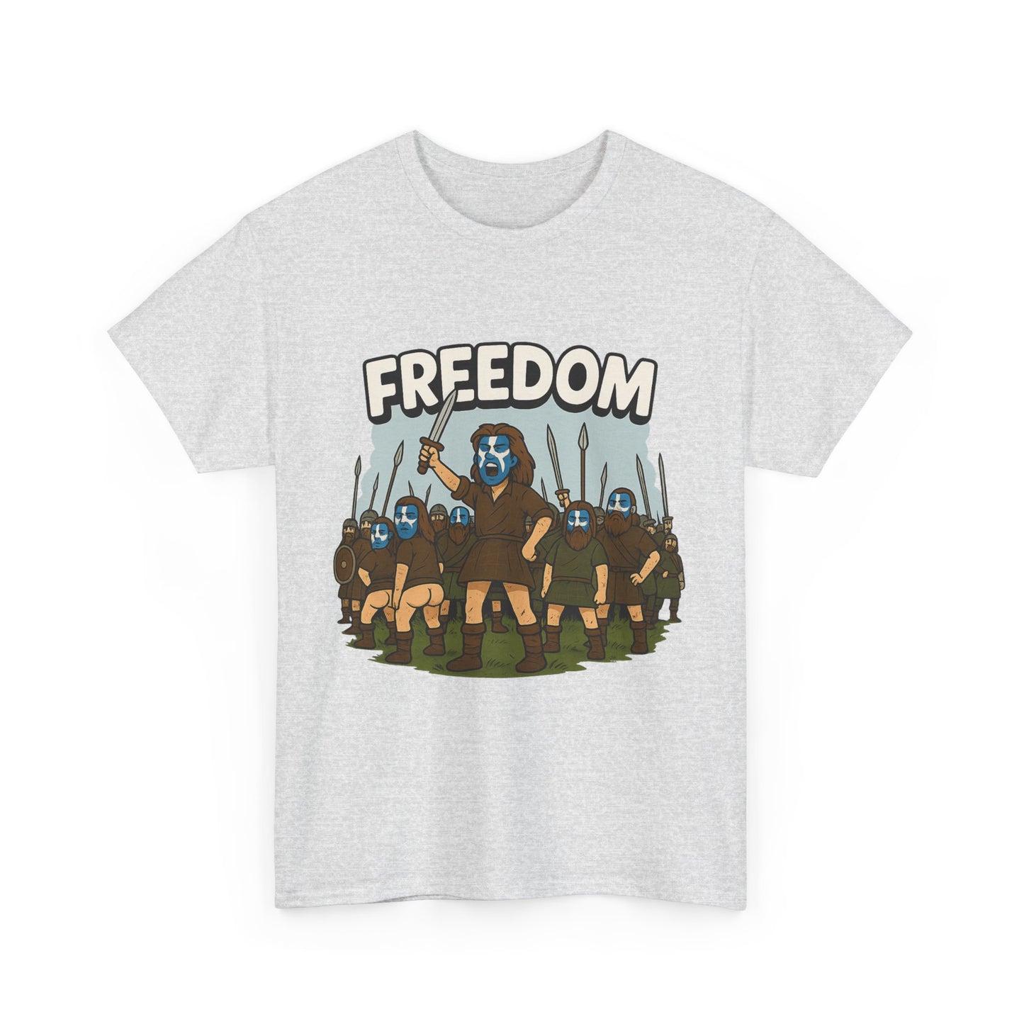 Scottish "Braveheart" slogan themed T-Shirt, Various colors & sizes available
