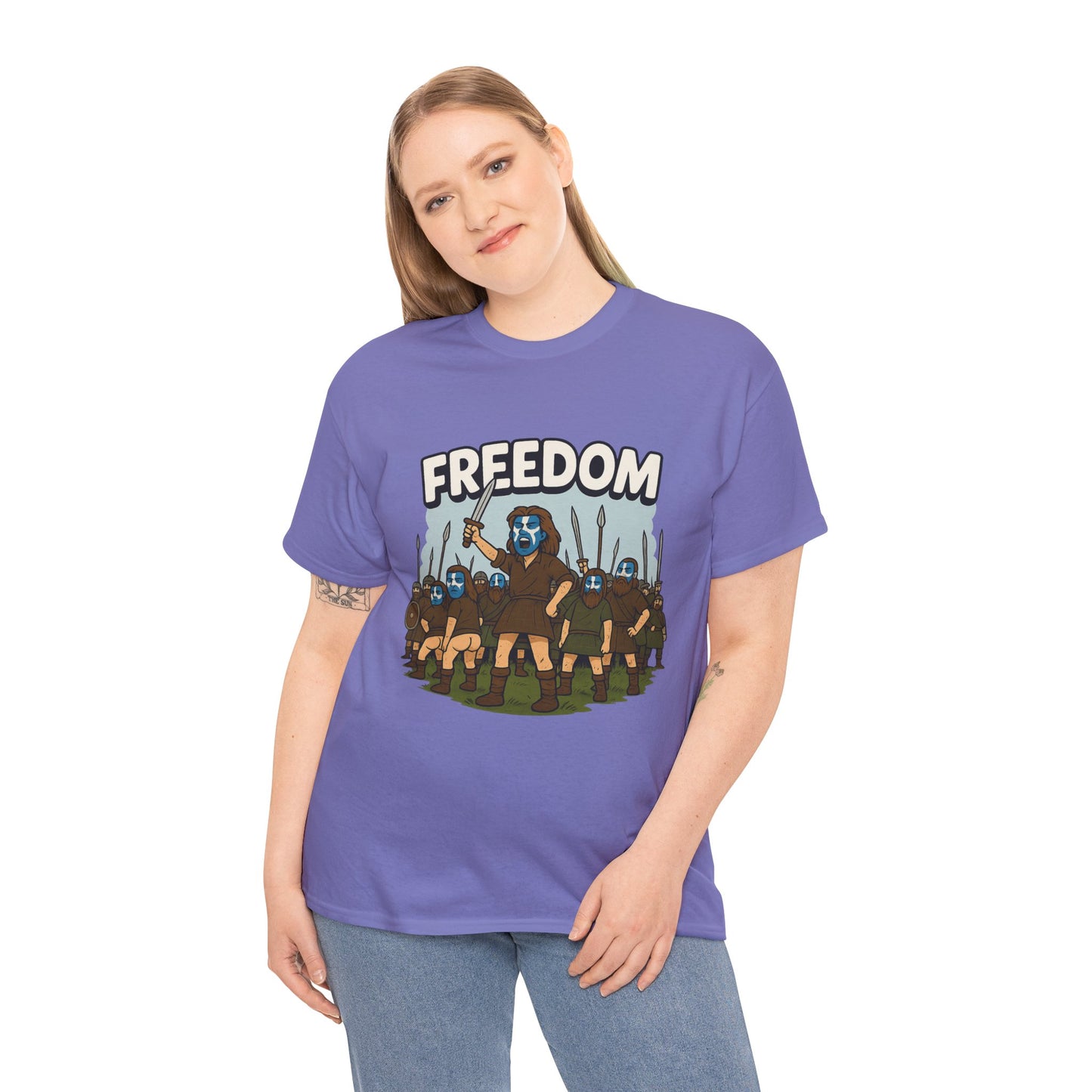 Scottish "Braveheart" slogan themed T-Shirt, Various colors & sizes available