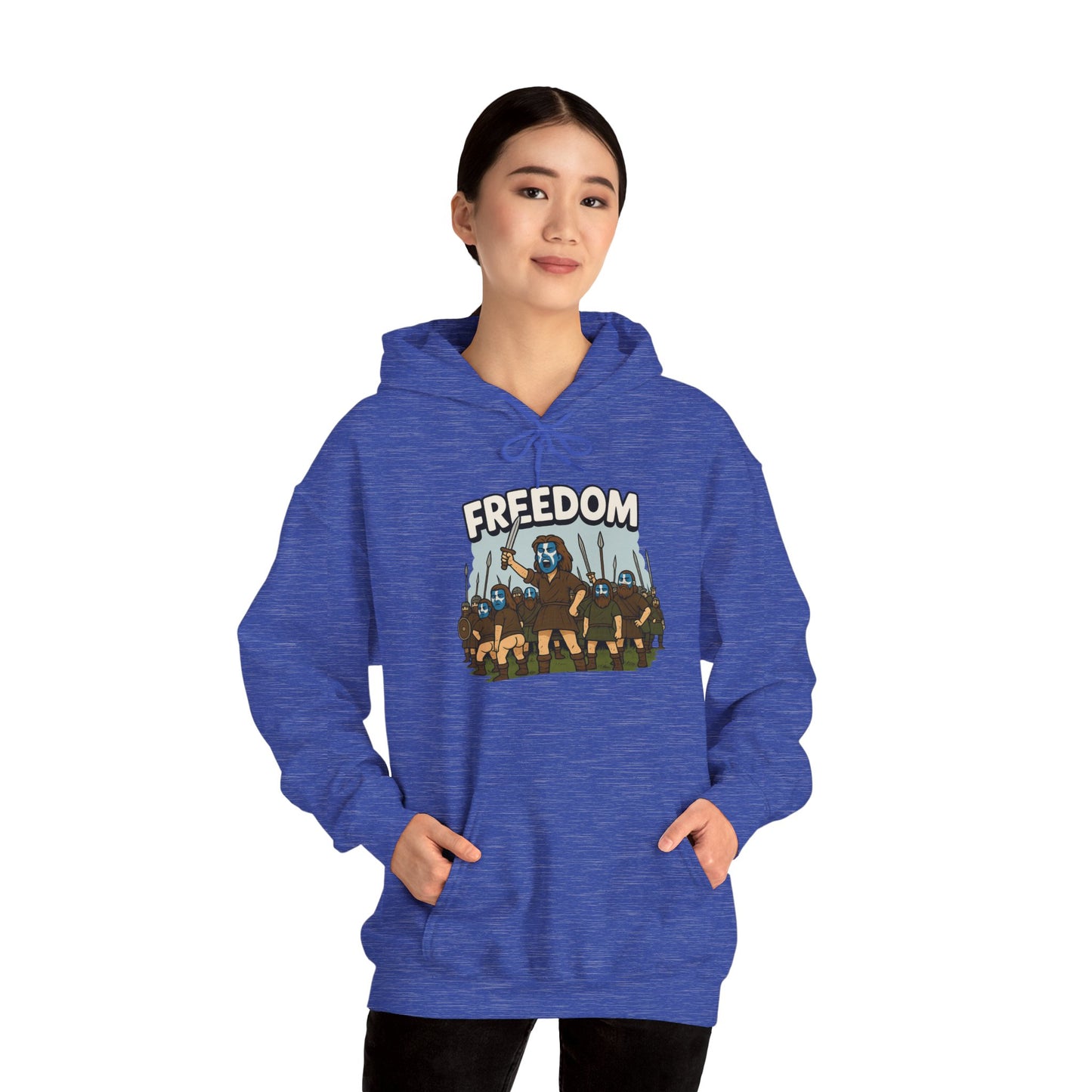 "Braveheart" Scottish slogan Hoodie, Various colors & sizes available