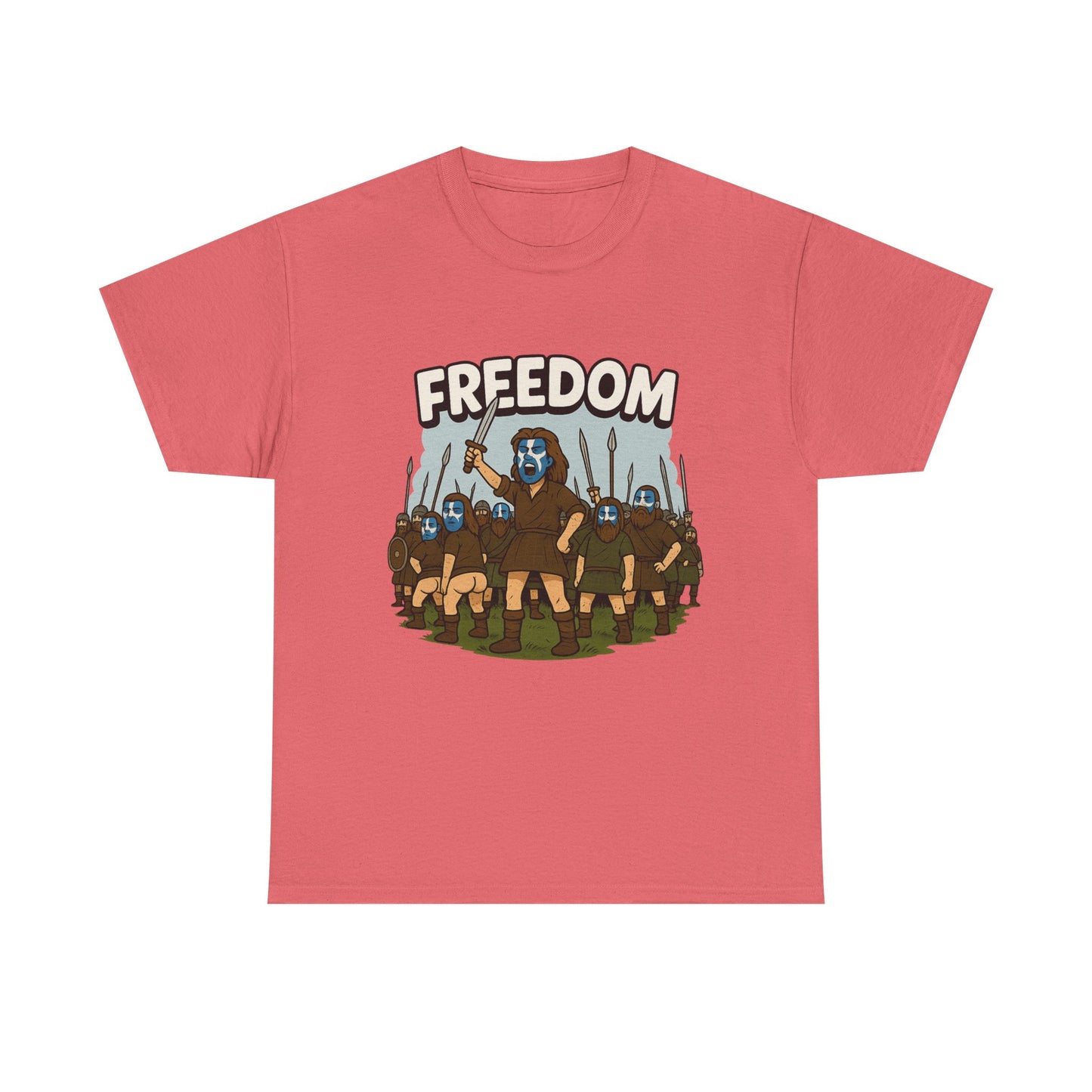 Scottish "Braveheart" slogan themed T-Shirt, Various colors & sizes available