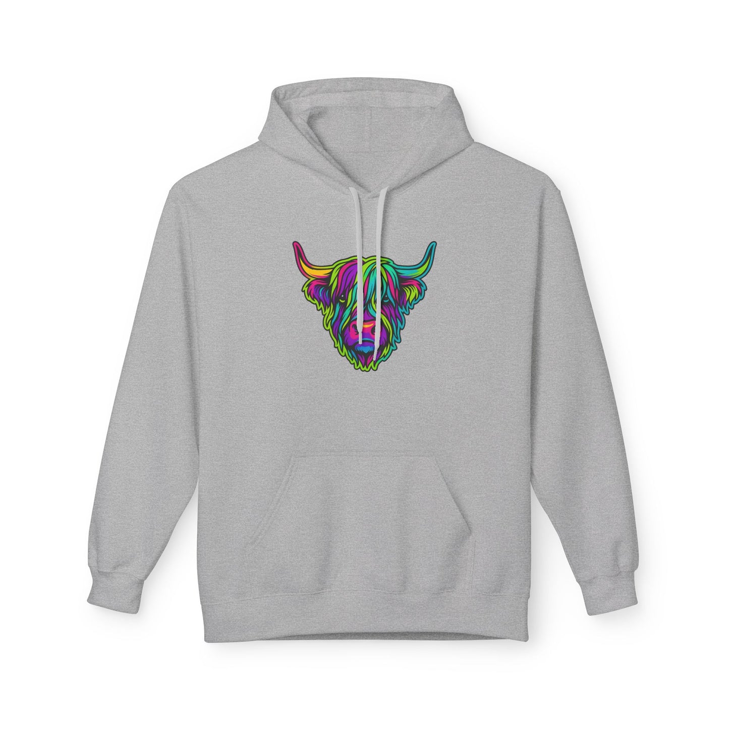 "The hairy coo" Hoodie, Various colors & sizes available