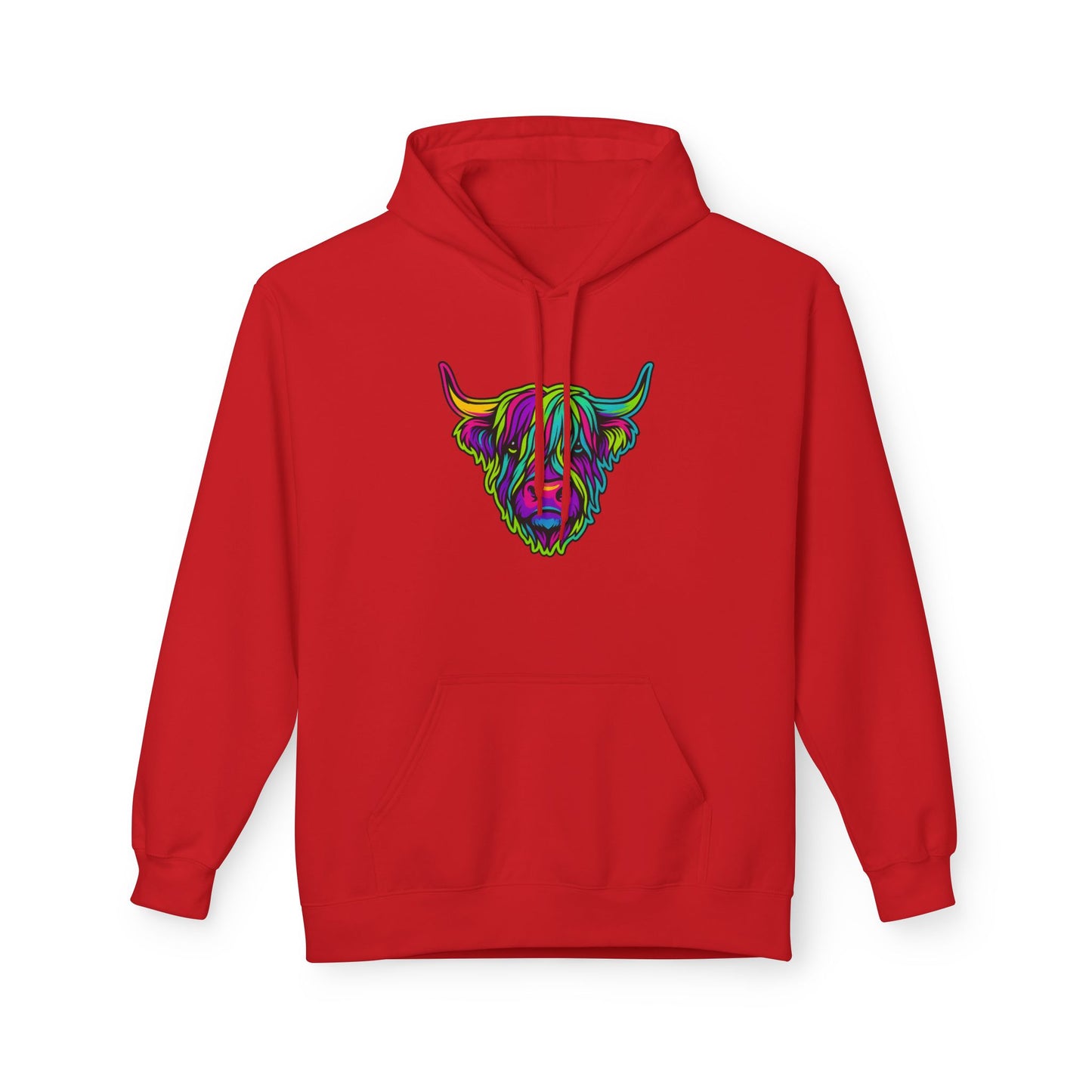 "The hairy coo" Hoodie, Various colors & sizes available
