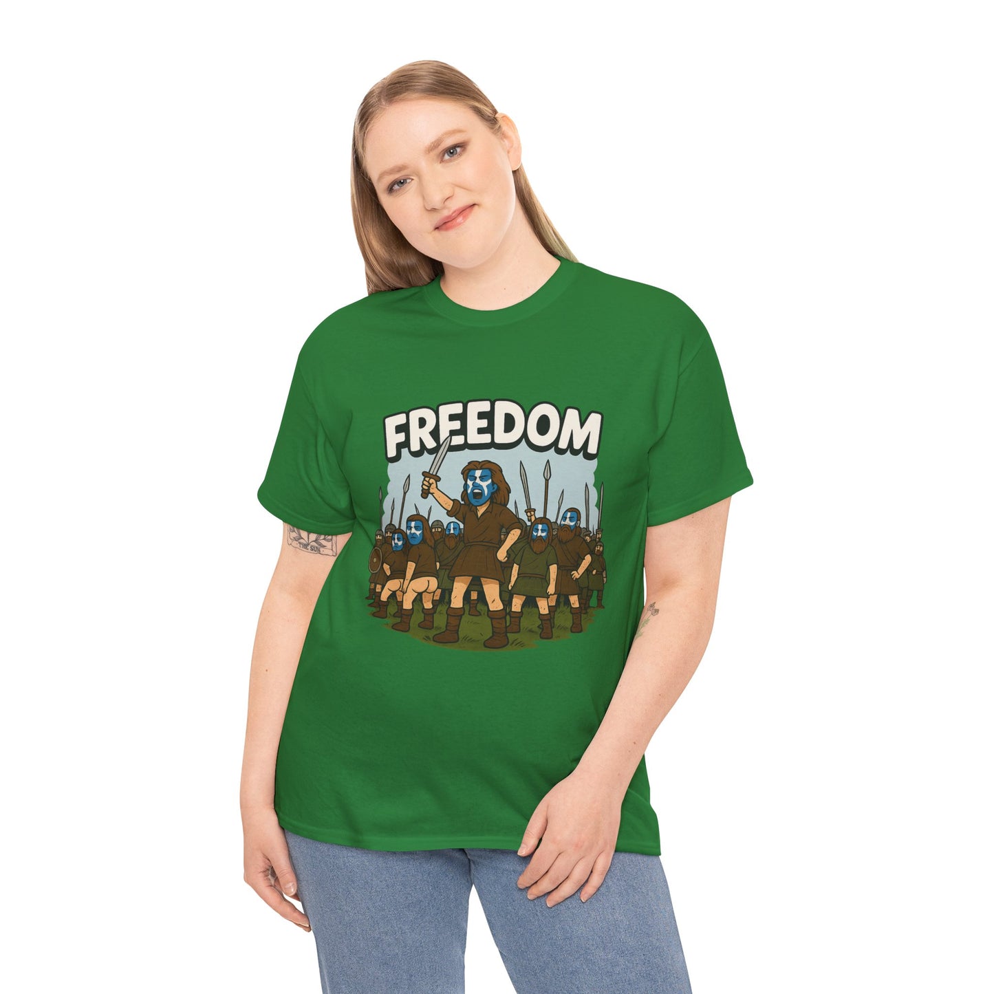 Scottish "Braveheart" slogan themed T-Shirt, Various colors & sizes available