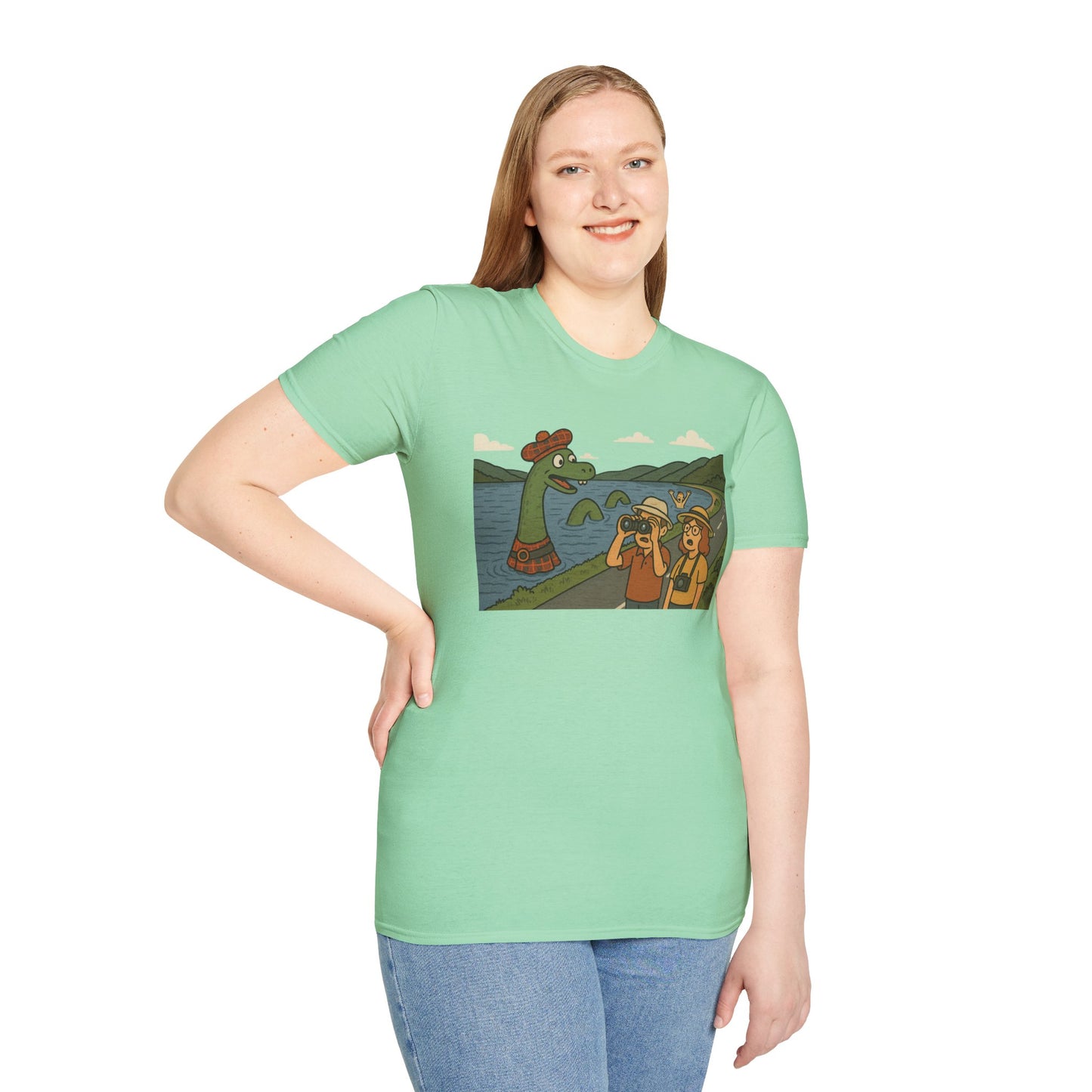 Scottish Heritage "Loch Ness Monster" T-Shirt, Various Colors & sizes available