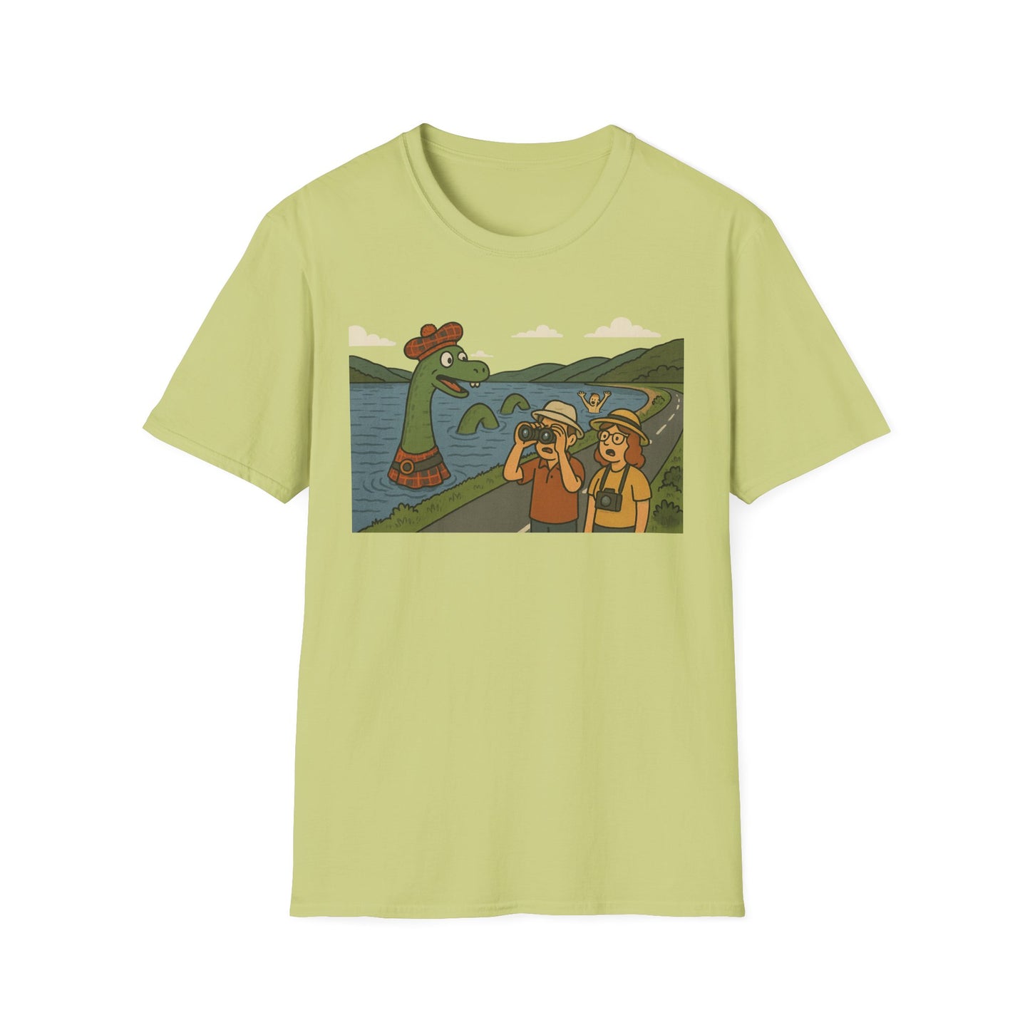 Scottish Heritage "Loch Ness Monster" T-Shirt, Various Colors & sizes available
