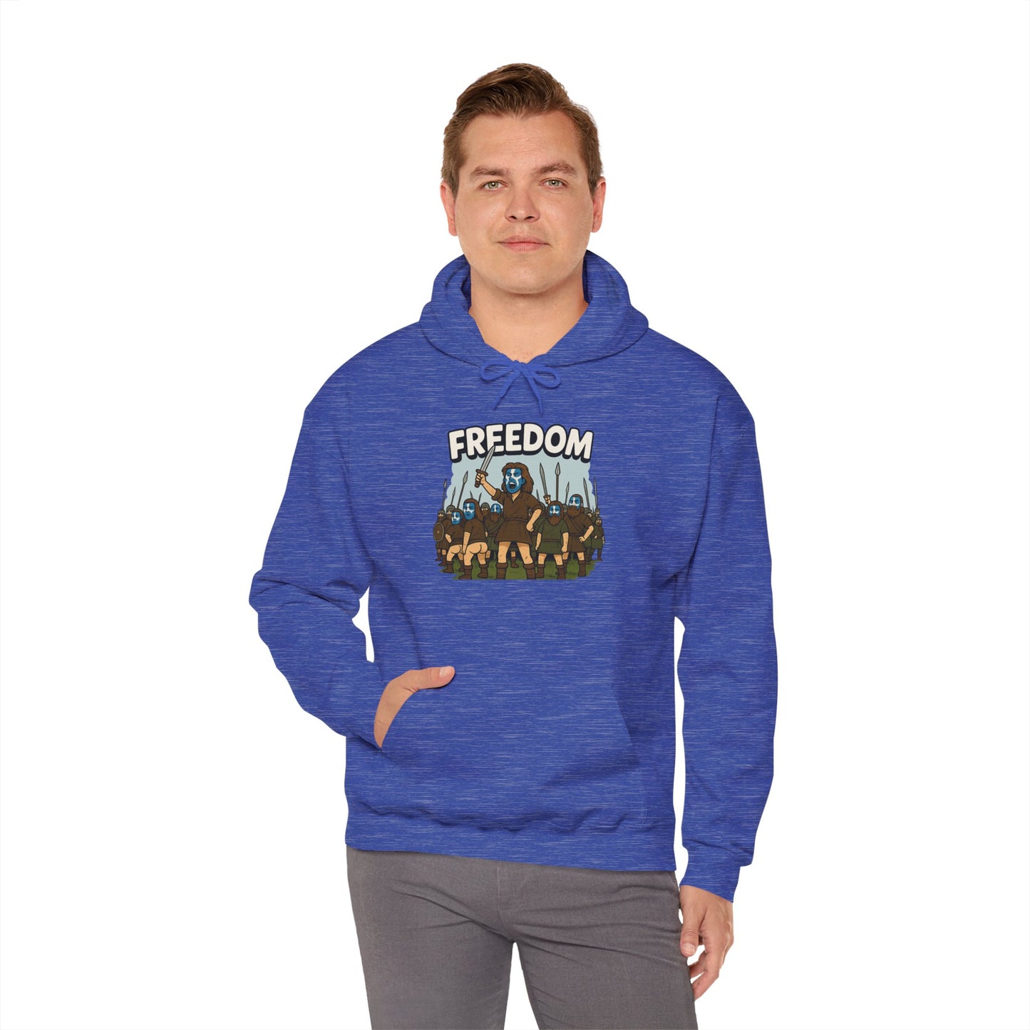 "Braveheart" Scottish slogan Hoodie, Various colors & sizes available