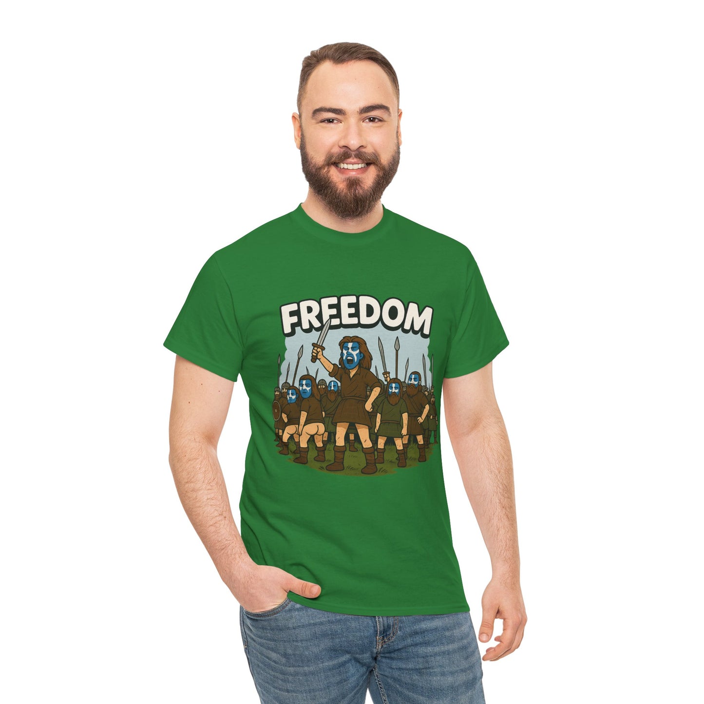 Scottish "Braveheart" slogan themed T-Shirt, Various colors & sizes available