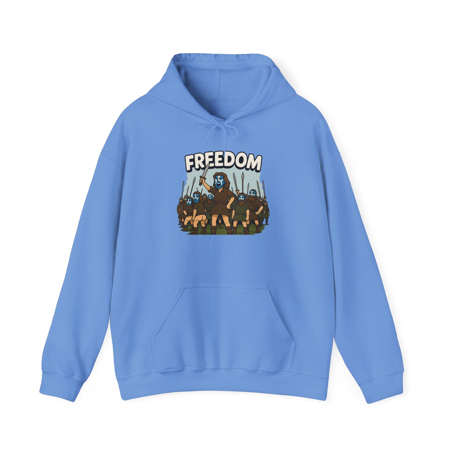"Braveheart" Scottish slogan Hoodie, Various colors & sizes available