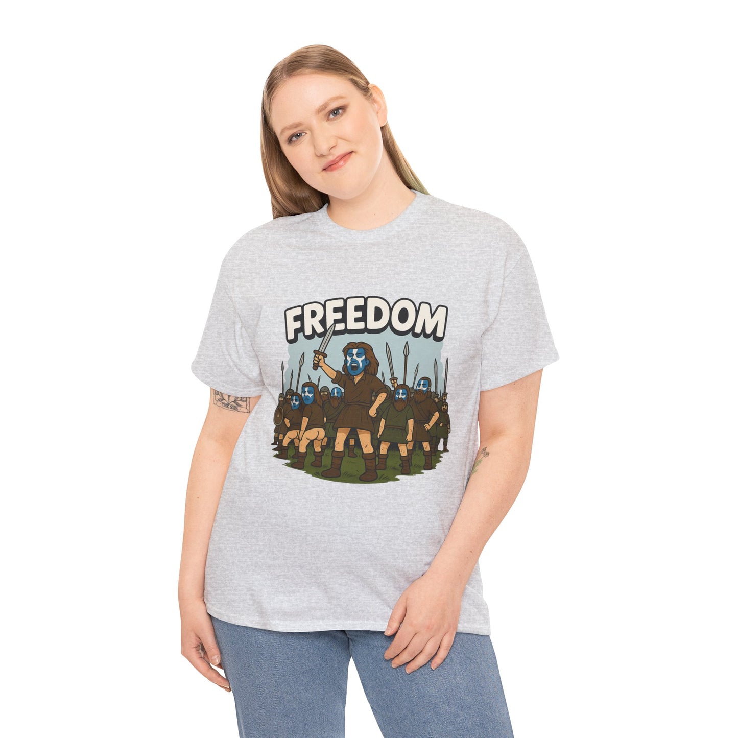 Scottish "Braveheart" slogan themed T-Shirt, Various colors & sizes available