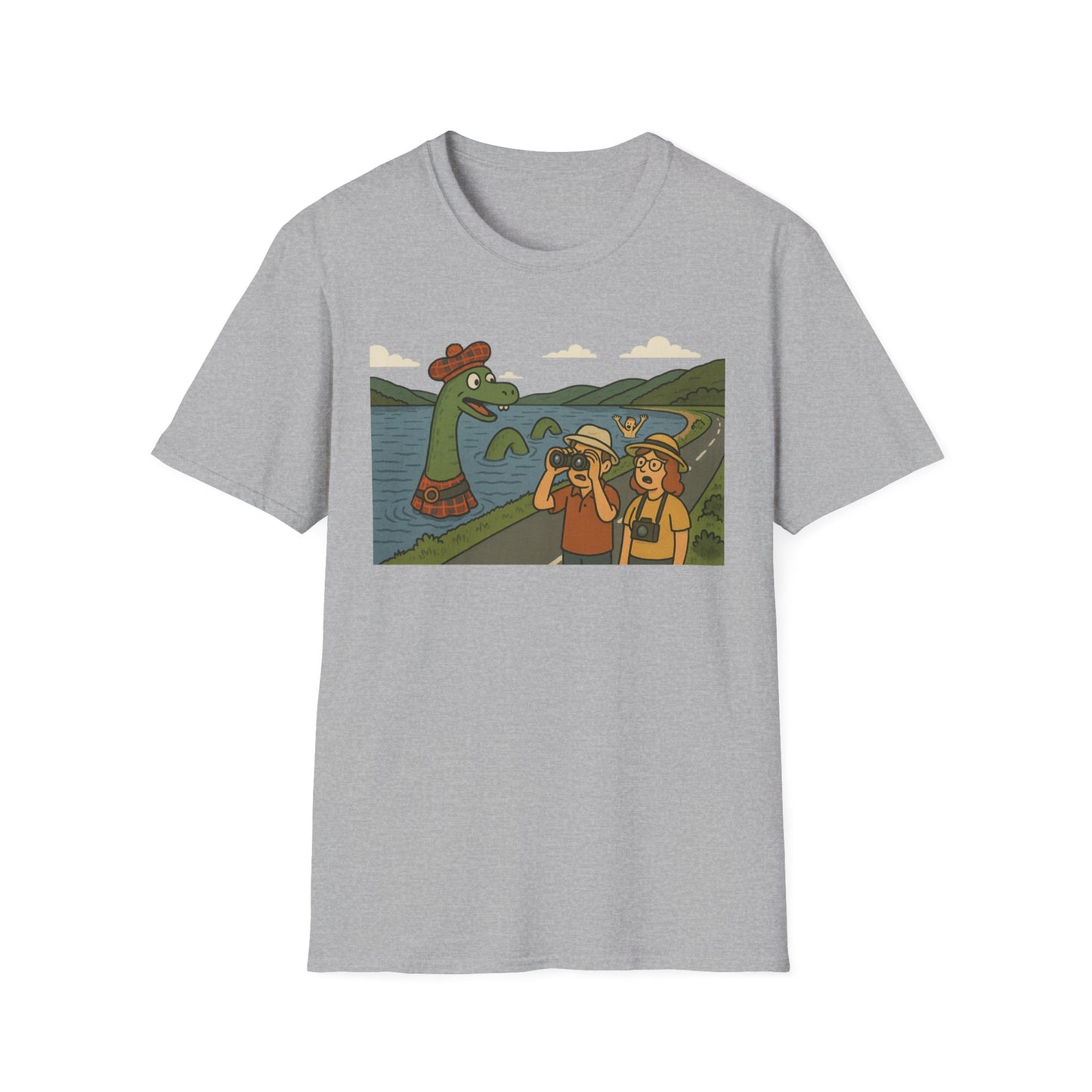 Scottish Heritage "Loch Ness Monster" T-Shirt, Various Colors & sizes available