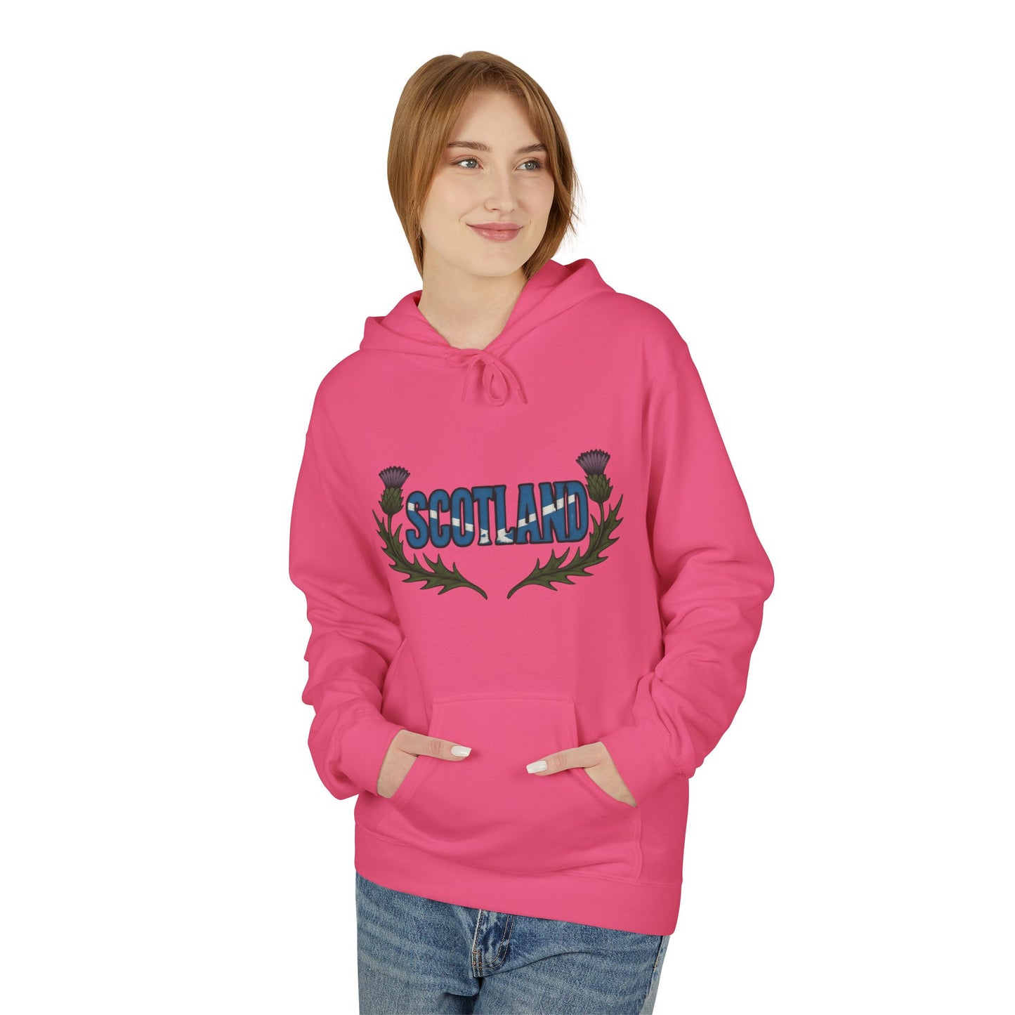 Scottish-inspired Logo hoodie, Various colors & sizes available