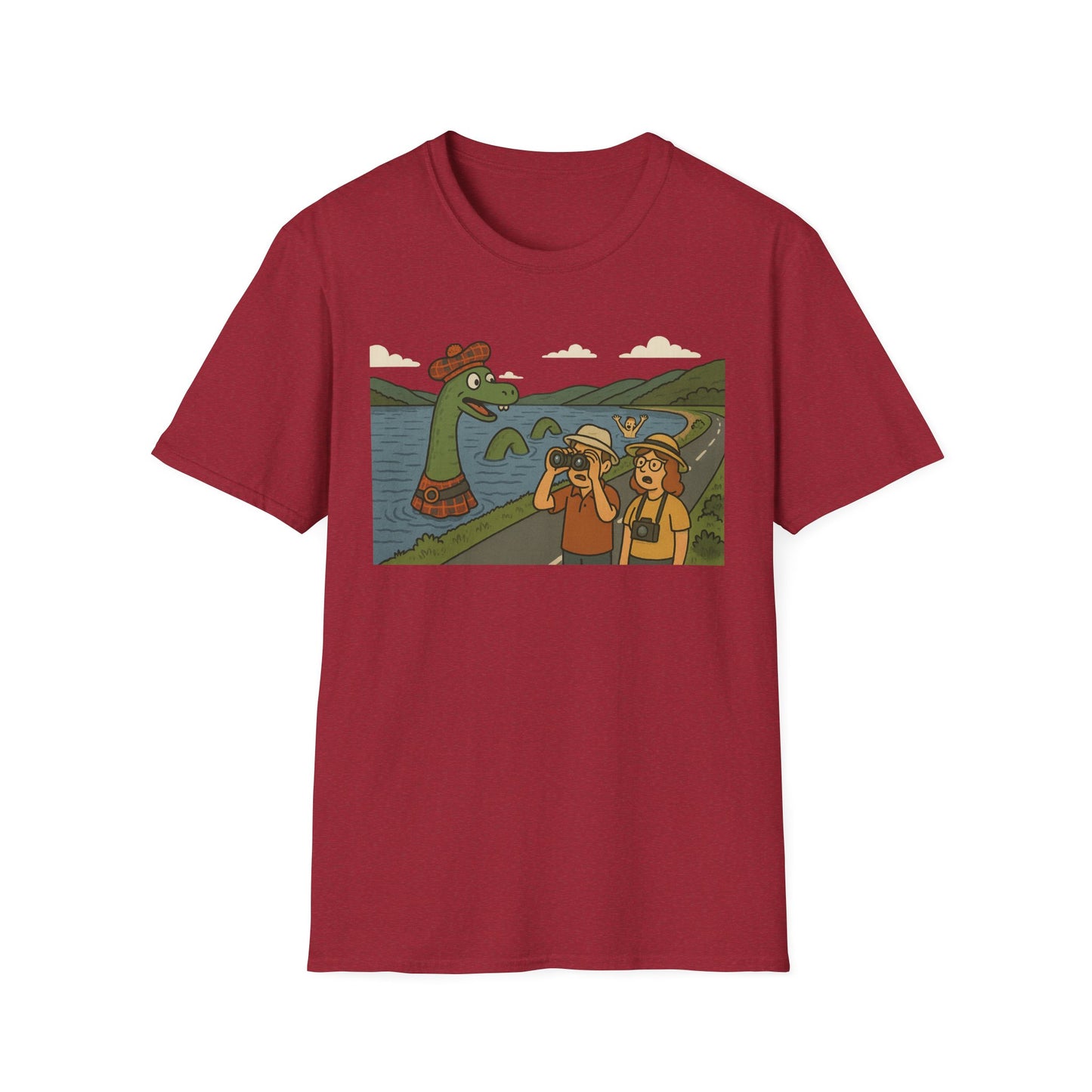 Scottish Heritage "Loch Ness Monster" T-Shirt, Various Colors & sizes available