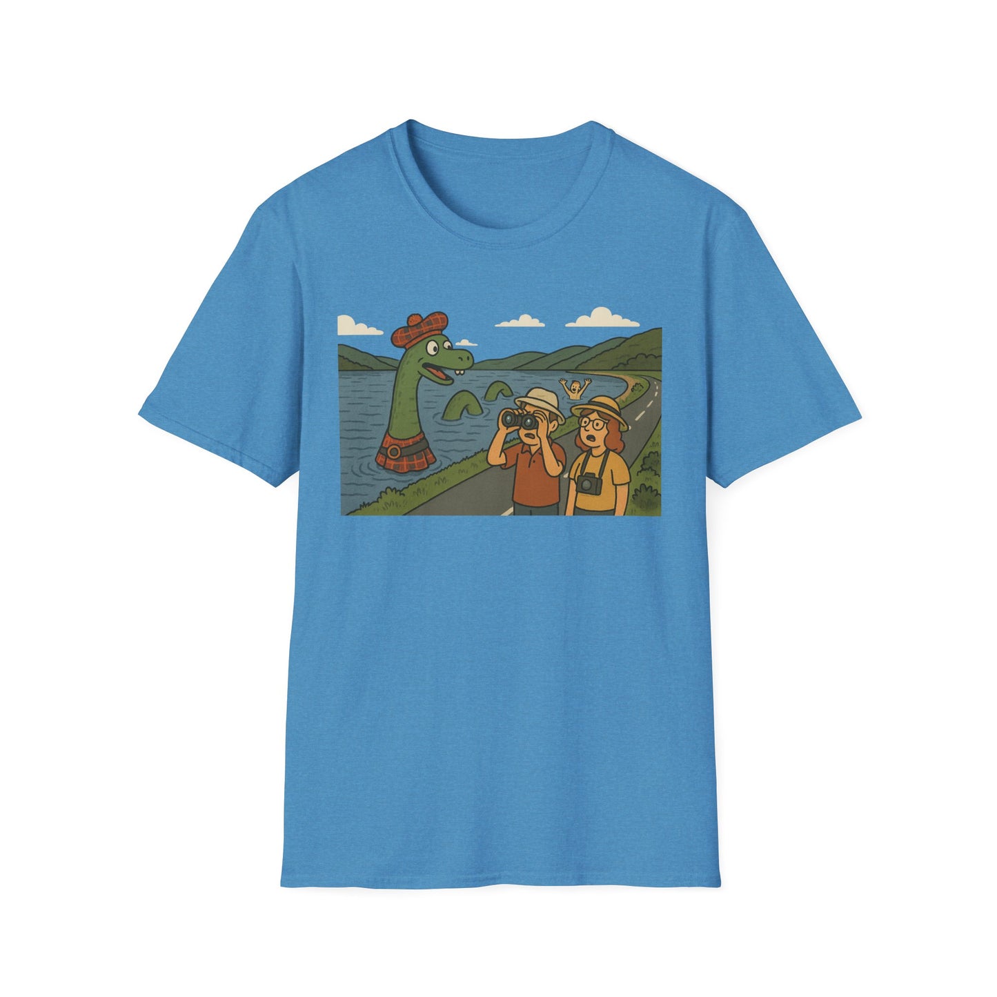 Scottish Heritage "Loch Ness Monster" T-Shirt, Various Colors & sizes available