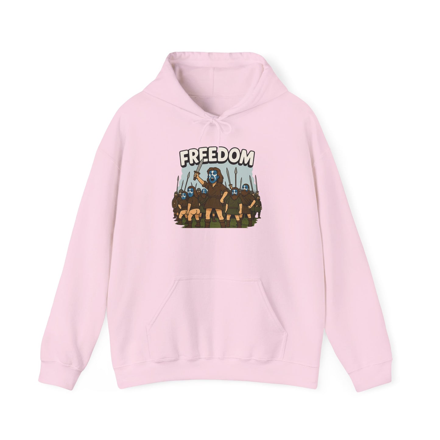 "Braveheart" Scottish slogan Hoodie, Various colors & sizes available
