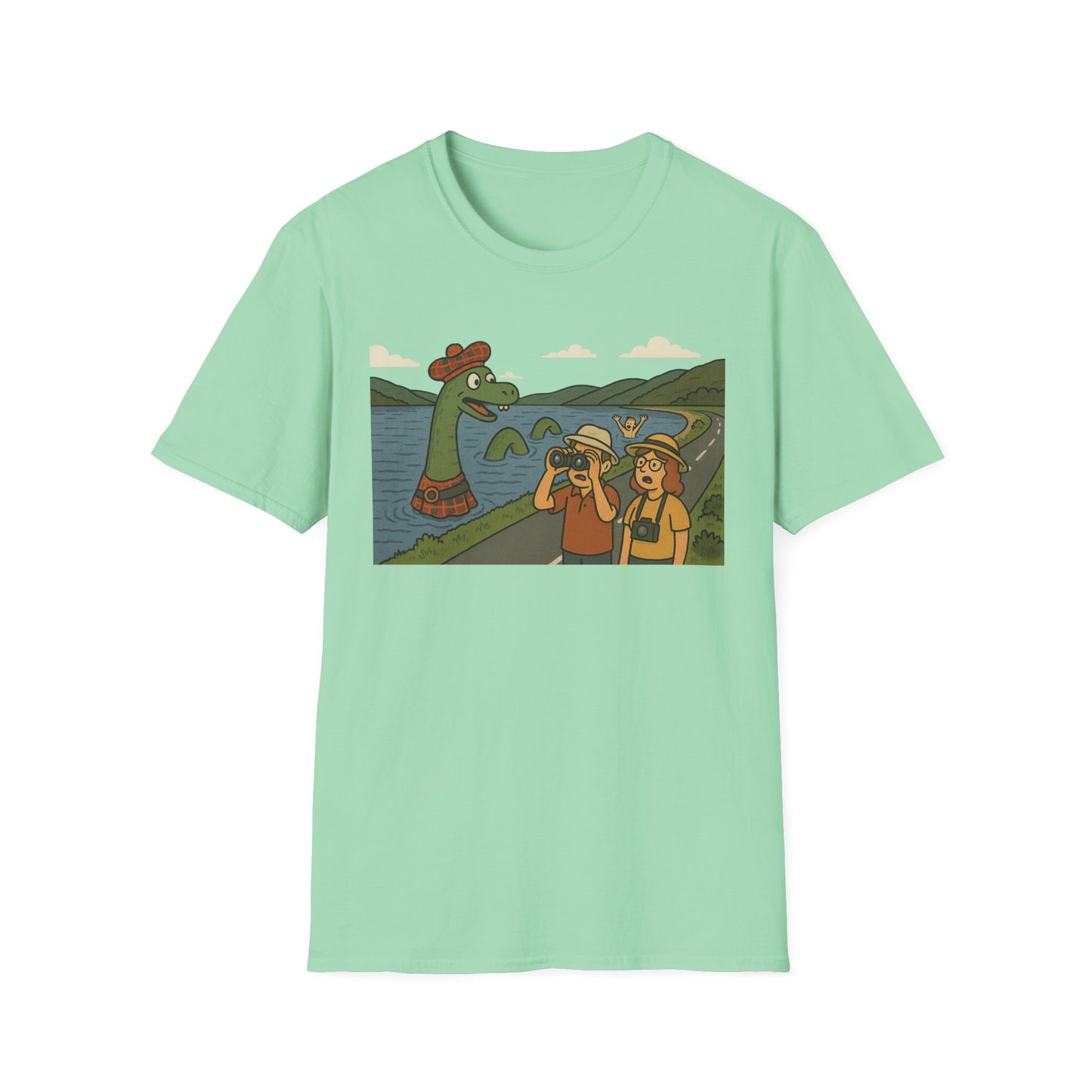 Scottish Heritage "Loch Ness Monster" T-Shirt, Various Colors & sizes available