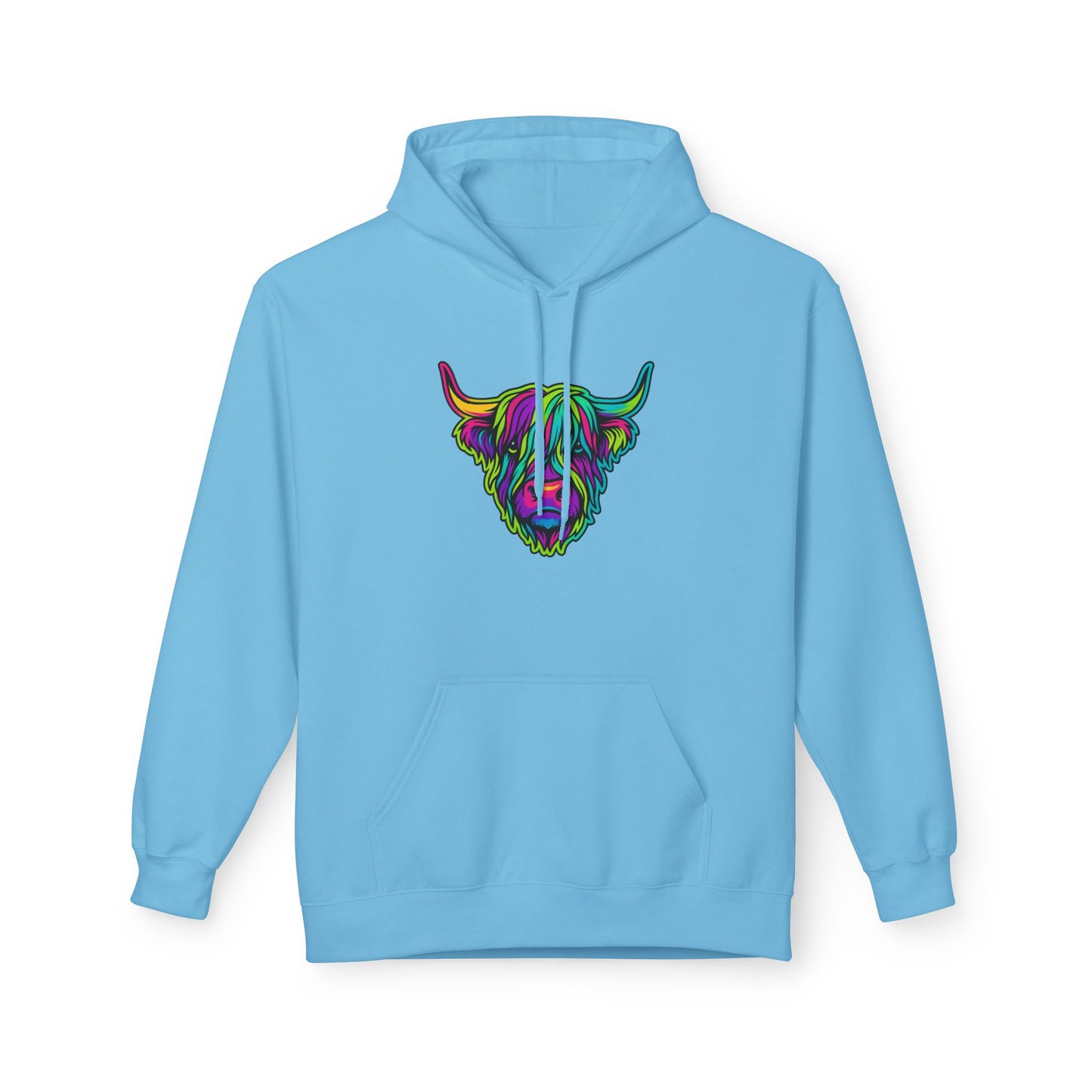 "The hairy coo" Hoodie, Various colors & sizes available