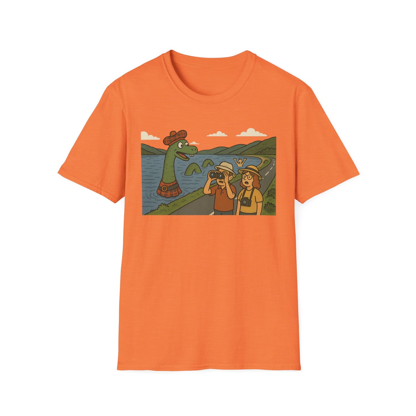 Scottish Heritage "Loch Ness Monster" T-Shirt, Various Colors & sizes available