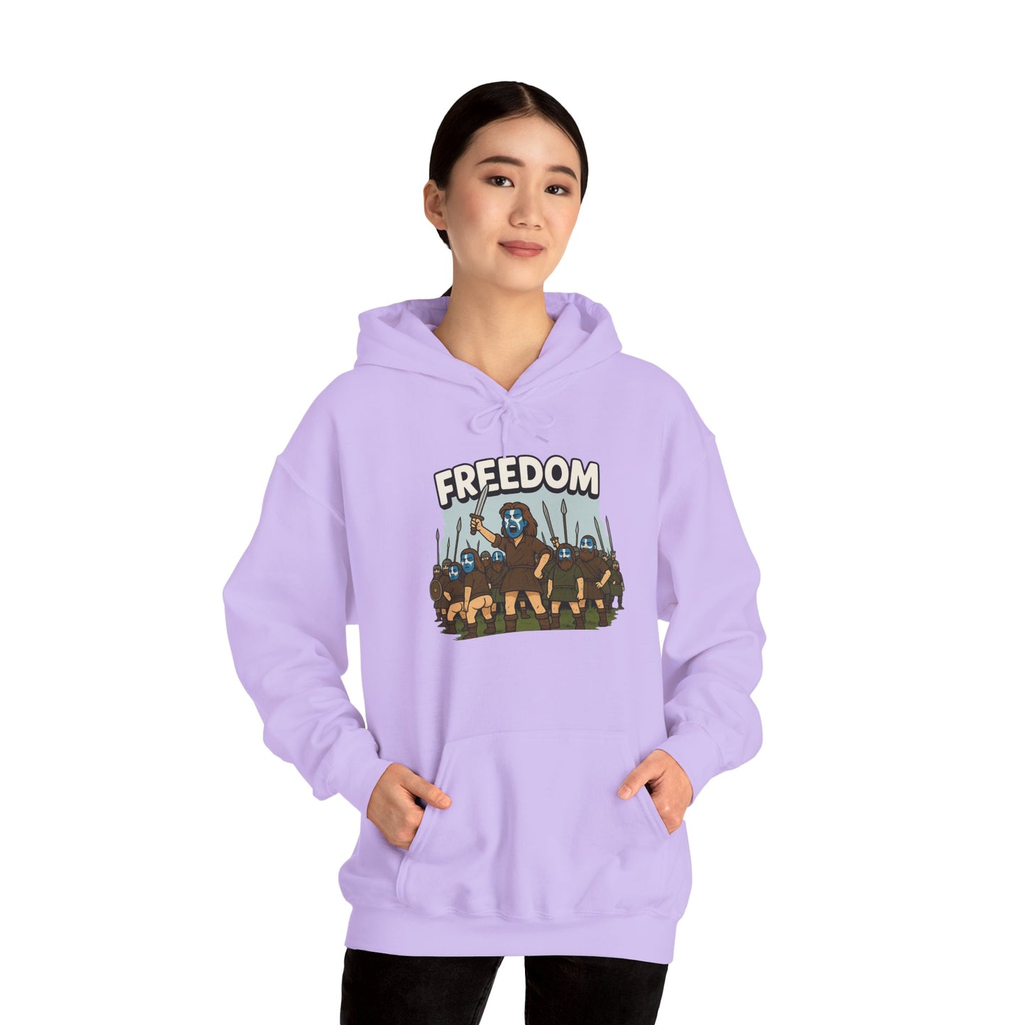 "Braveheart" Scottish slogan Hoodie, Various colors & sizes available