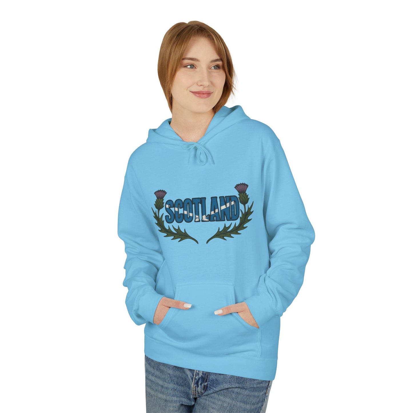 Scottish-inspired Logo hoodie, Various colors & sizes available