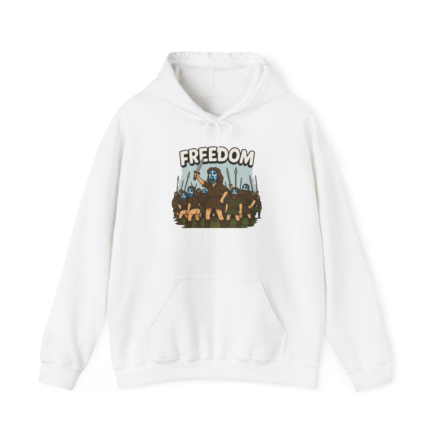 "Braveheart" Scottish slogan Hoodie, Various colors & sizes available