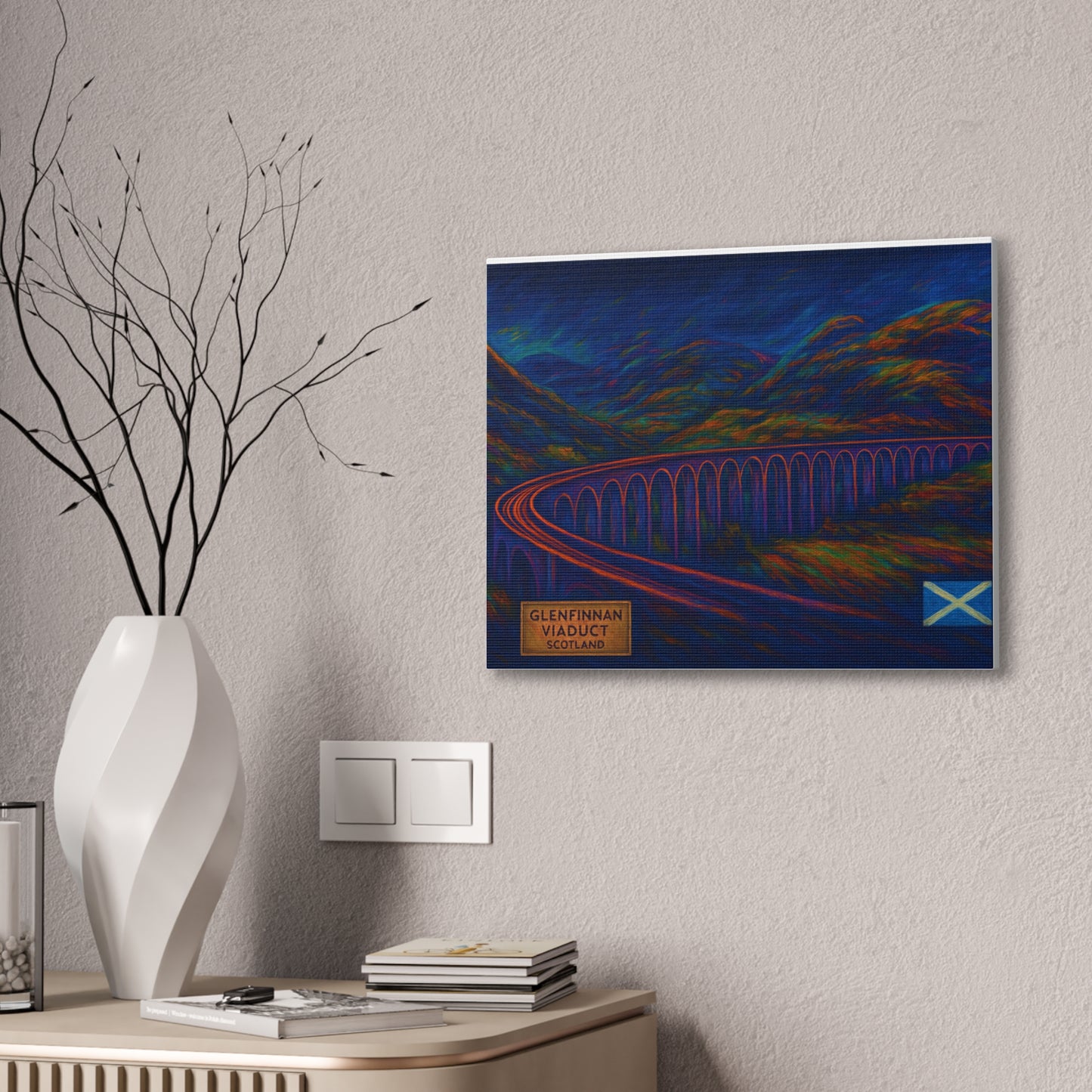 Canvas Wall Art - Glenfinnan Viaduct