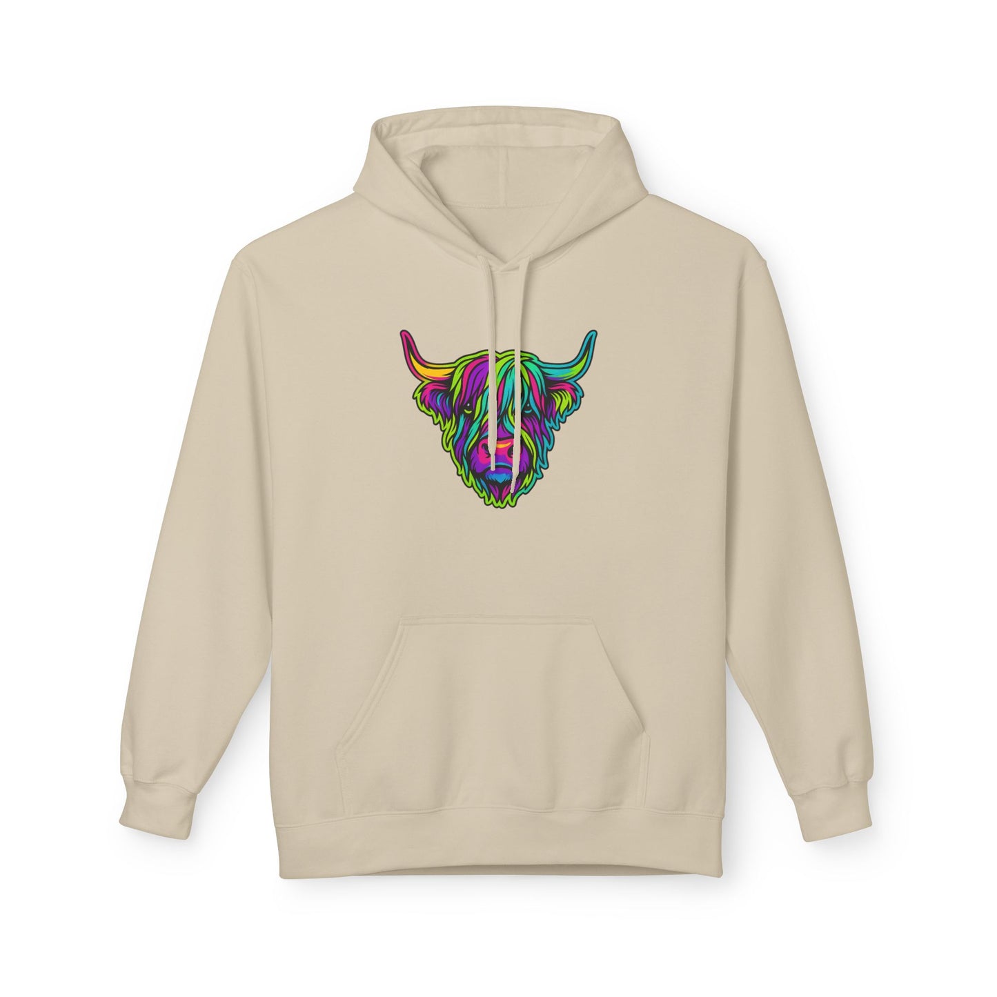"The hairy coo" Hoodie, Various colors & sizes available
