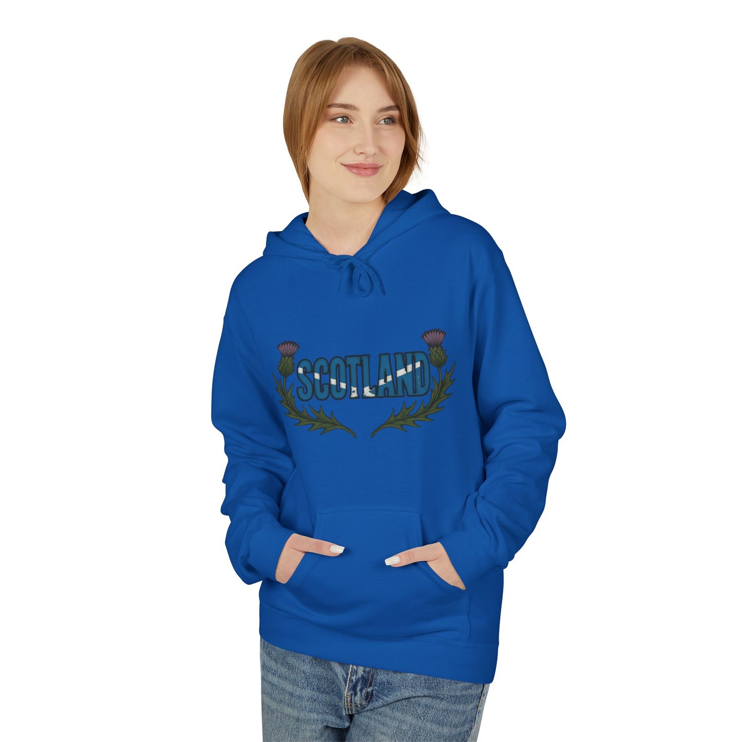 Scottish-inspired Logo hoodie, Various colors & sizes available