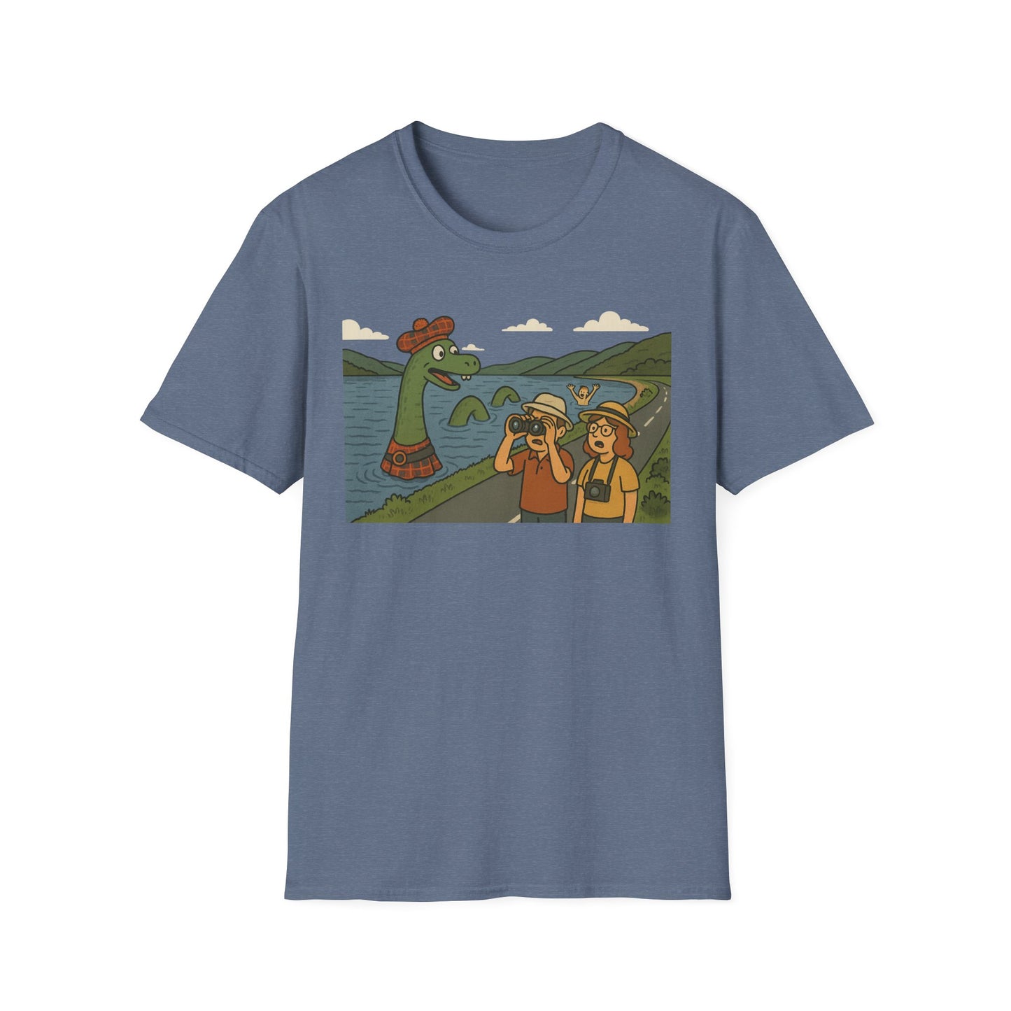 Scottish Heritage "Loch Ness Monster" T-Shirt, Various Colors & sizes available