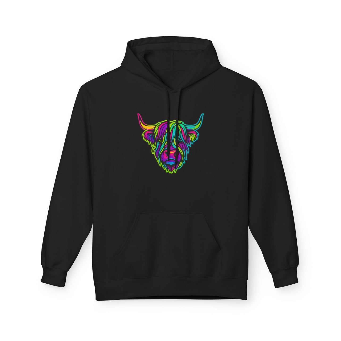 "The hairy coo" Hoodie, Various colors & sizes available