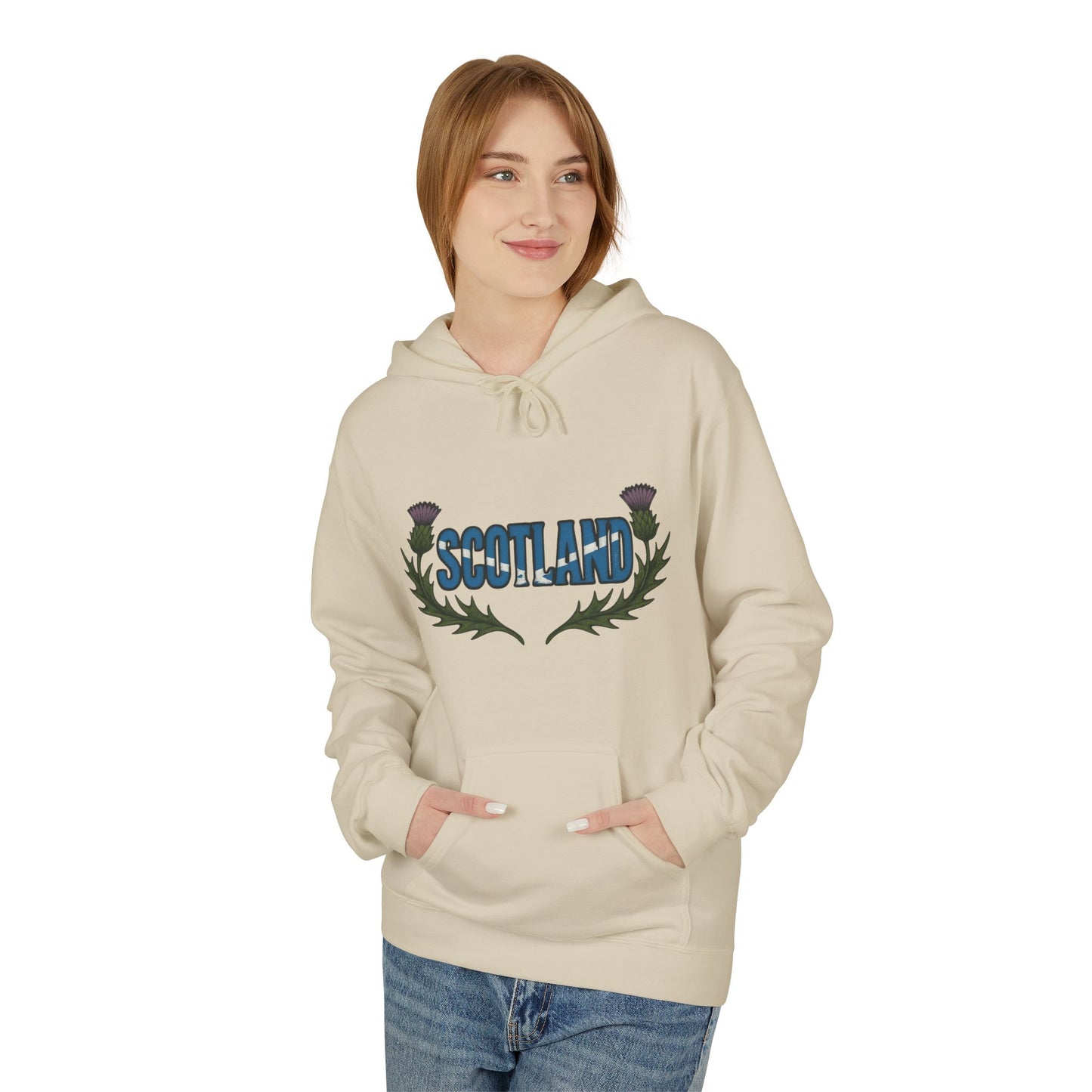 Scottish-inspired Logo hoodie, Various colors & sizes available