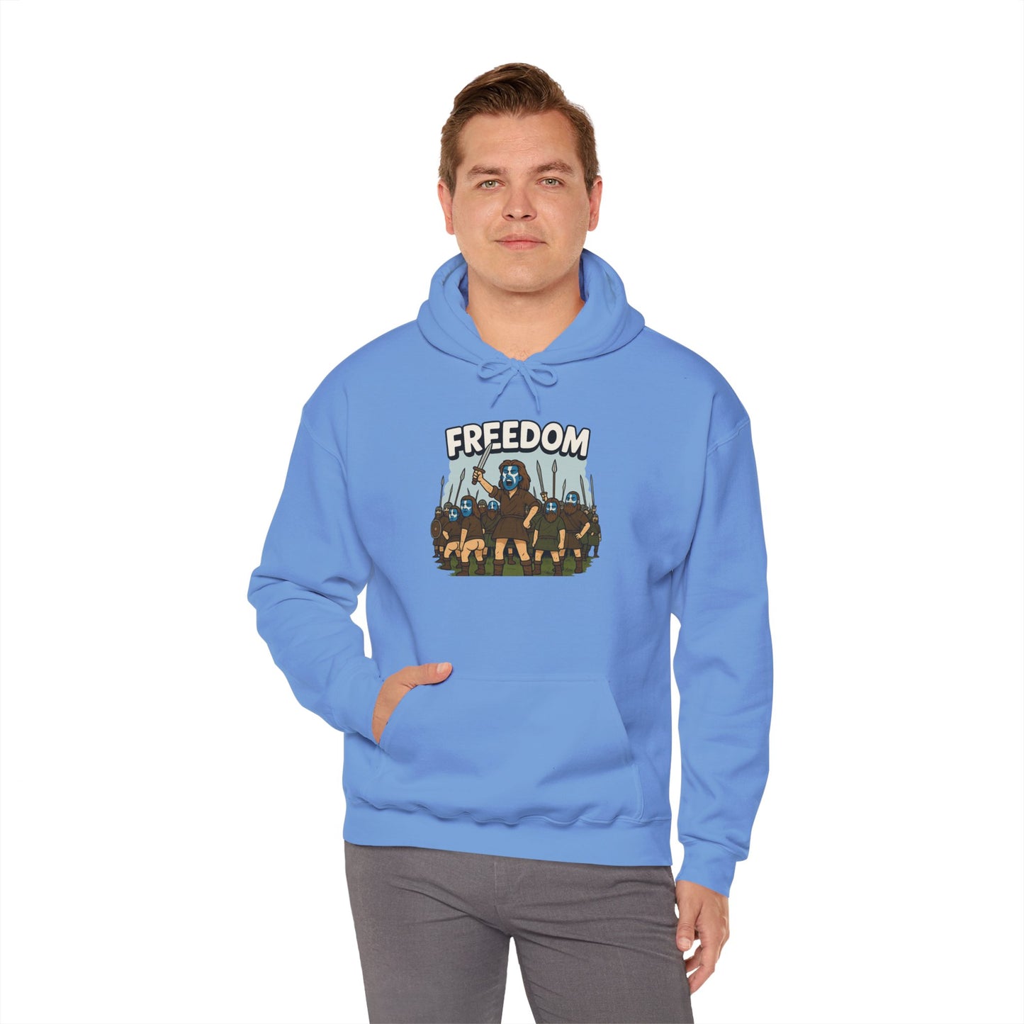 "Braveheart" Scottish slogan Hoodie, Various colors & sizes available